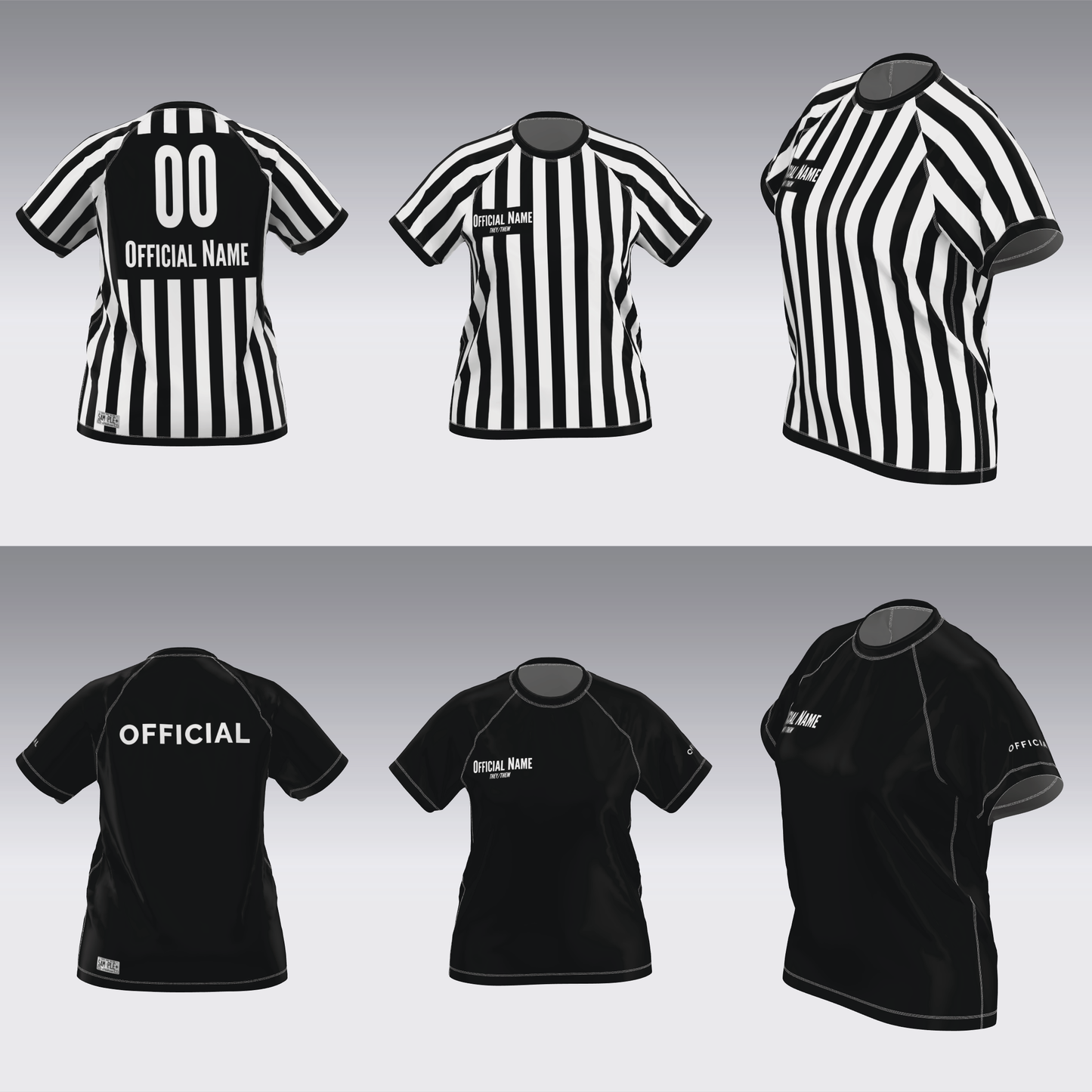 SKATING AND NON-SKATING OFFICIALS JERSEYS