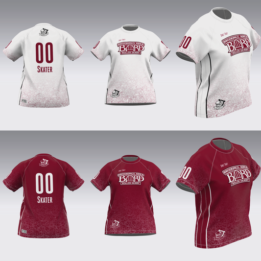 BROOKINGS AREA ROLLER DERBY TRAVEL JERSEYS