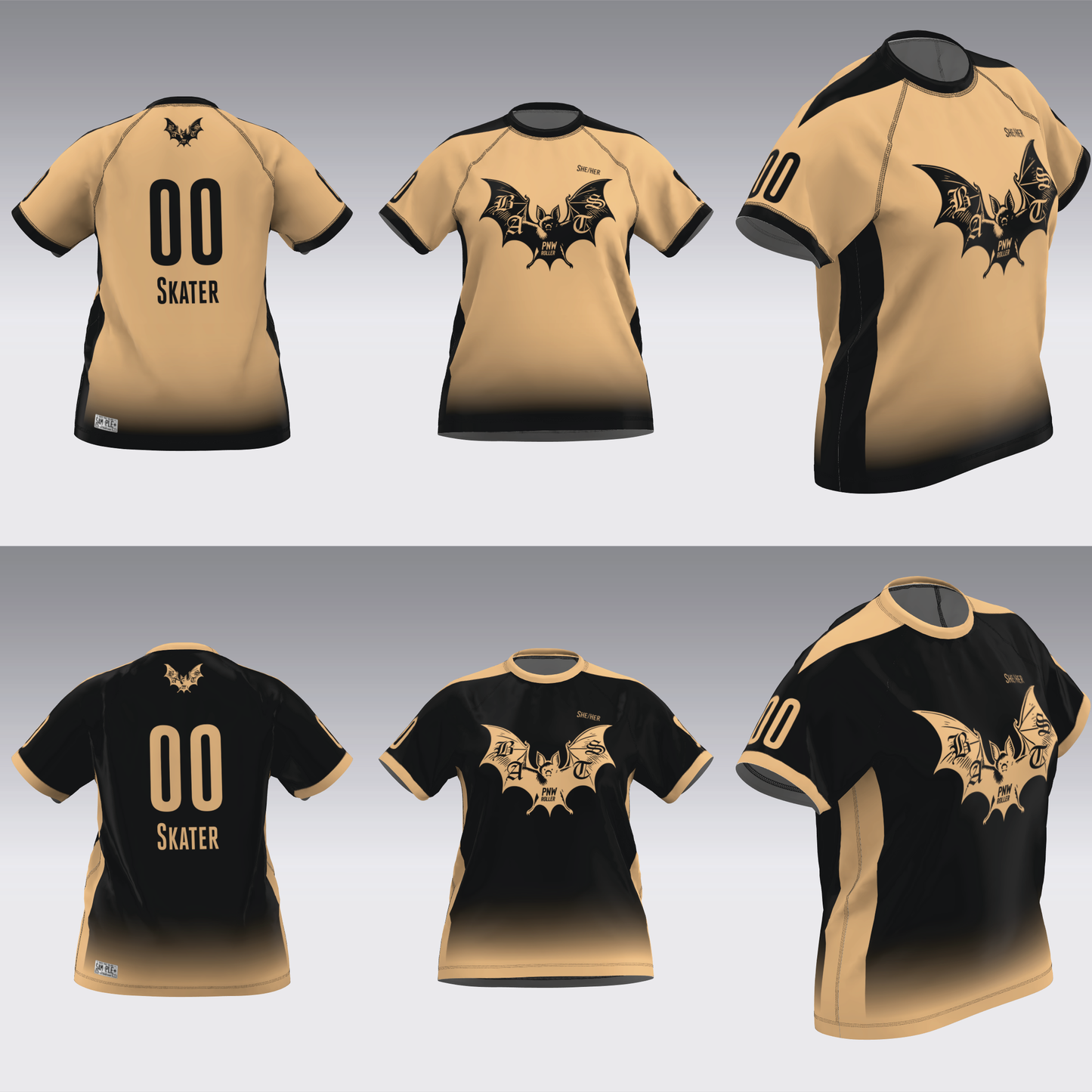 PNW ROLLER BATS TRAVEL JERSEY