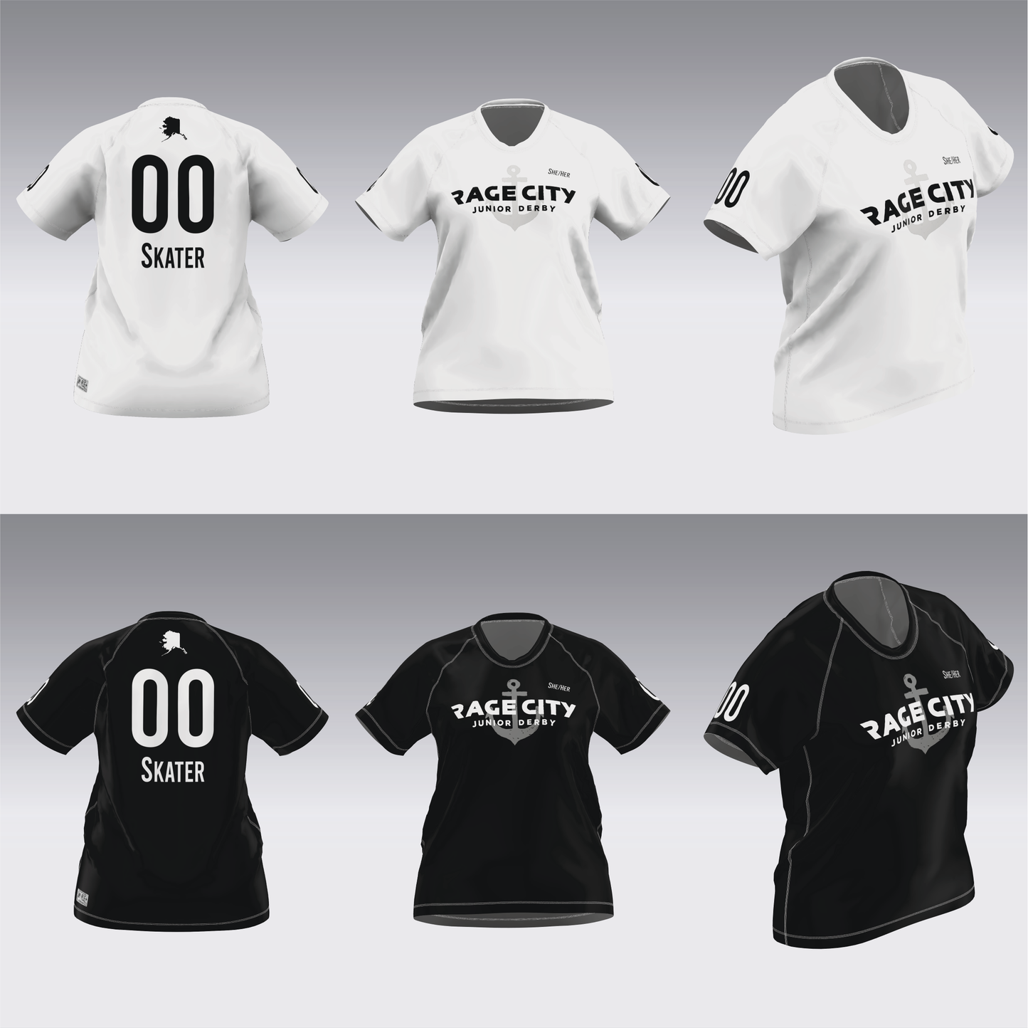 RAGE CITY JRS SCRIM JERSEYS