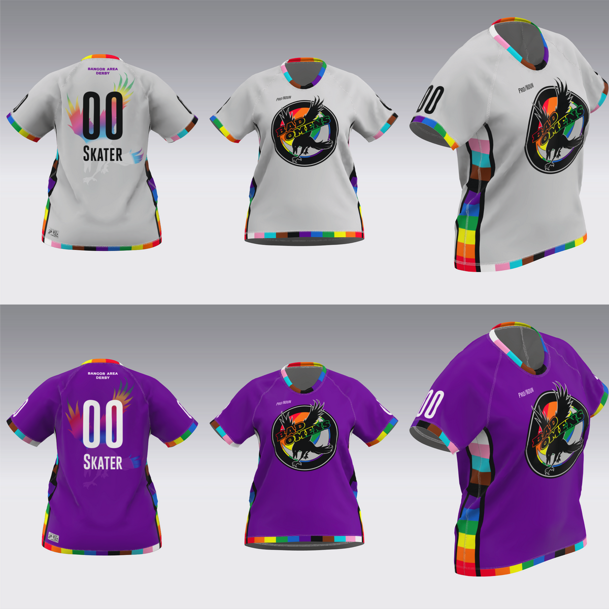 BANGOR AREA DERBY PRIDE JERSEY
