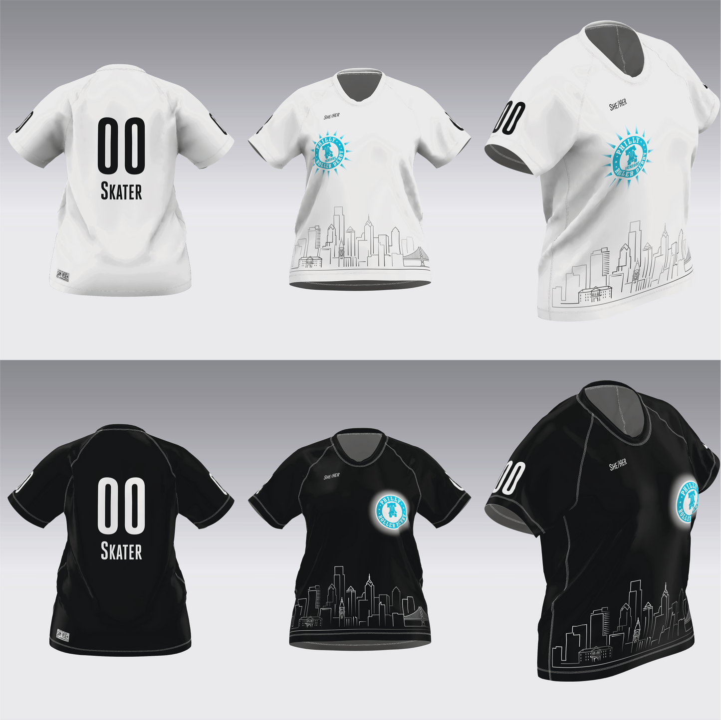 PHILLY SKYLINE SCRIMMAGE JERSEYS