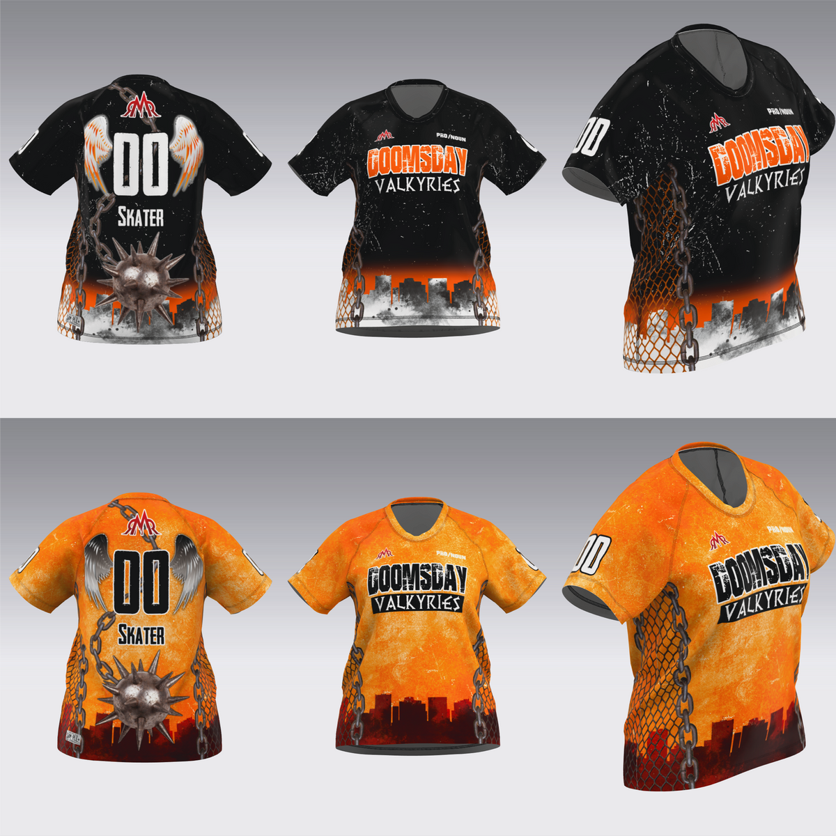 AZDD DOOMSDAY VALKYRIES TRAVEL JERSEY