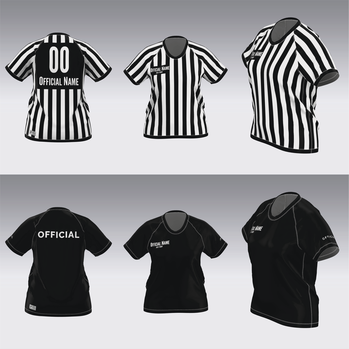 SKATING AND NON-SKATING OFFICIALS JERSEYS