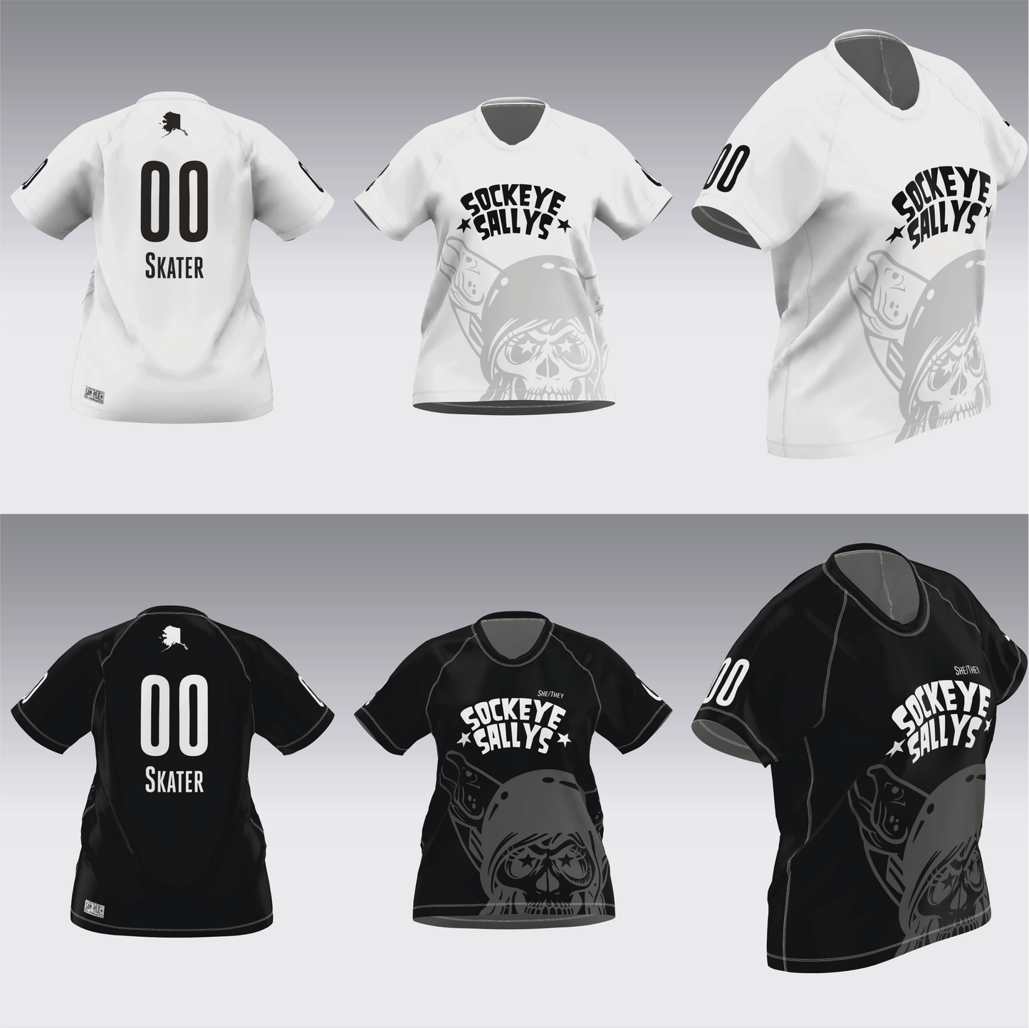 RAGE CITY HOME TEAM SCRIM SOCKEYES JERSEYS