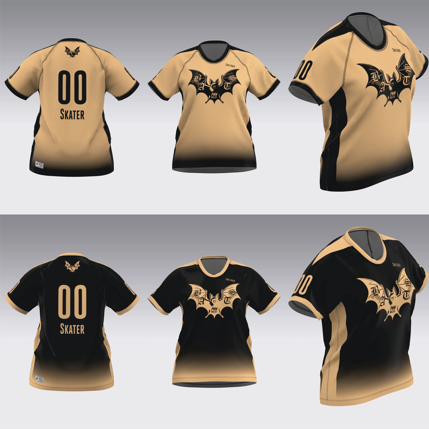 PNW ROLLER BATS TRAVEL JERSEY