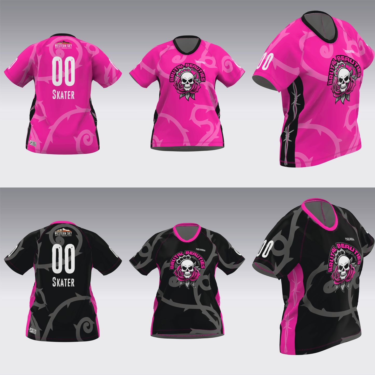 BRUTAL BEAUTIES JERSEYS