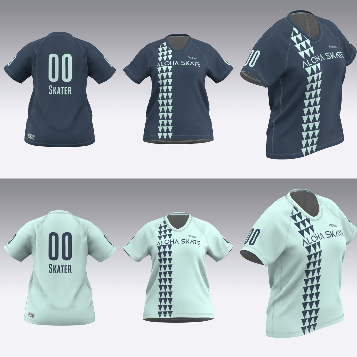 ALOHA SKATE TRAVEL JERSEYS
