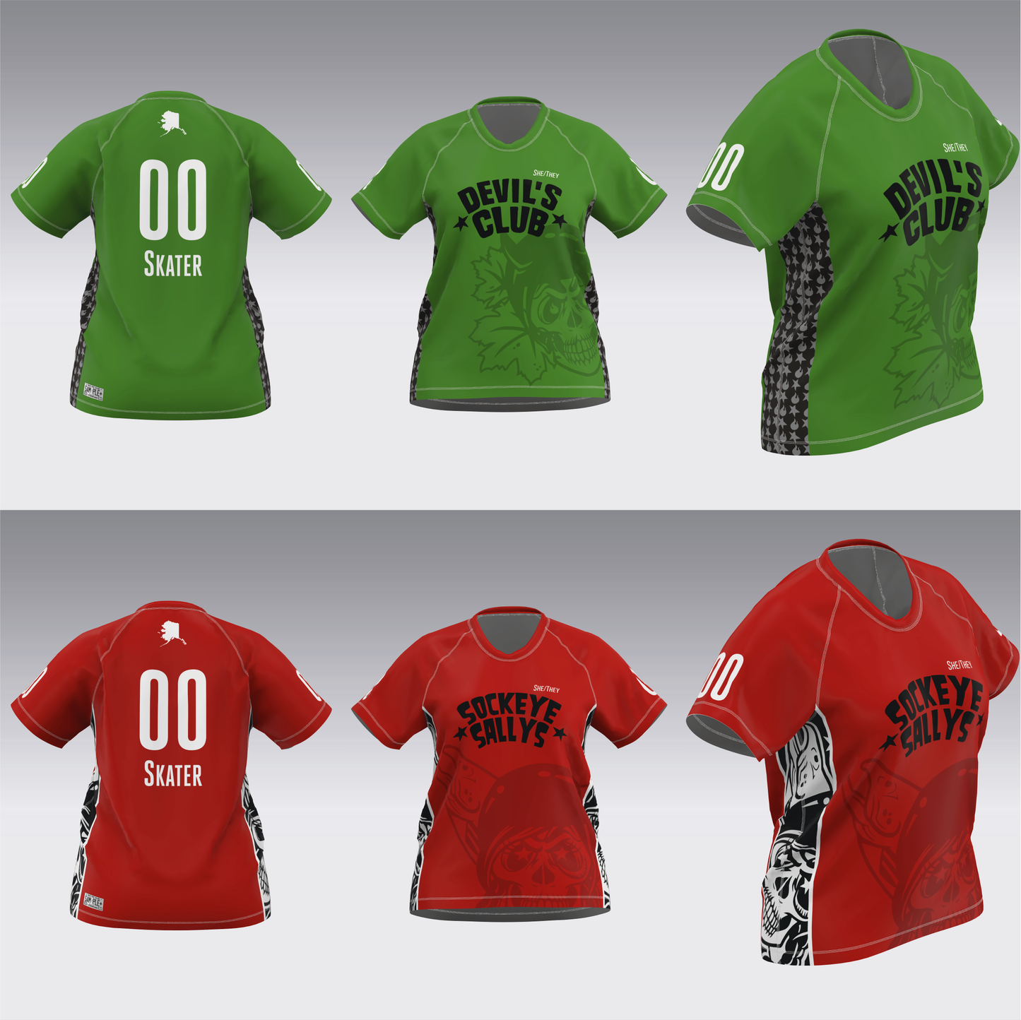 RAGE CITY HOME TEAMS TRAVEL JERSEYS