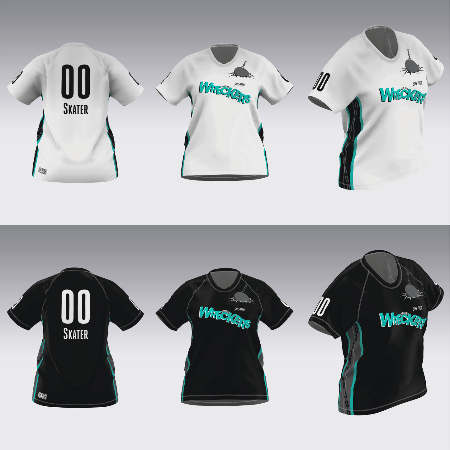 ROSE CITY WRECKERS TEAM JERSEY