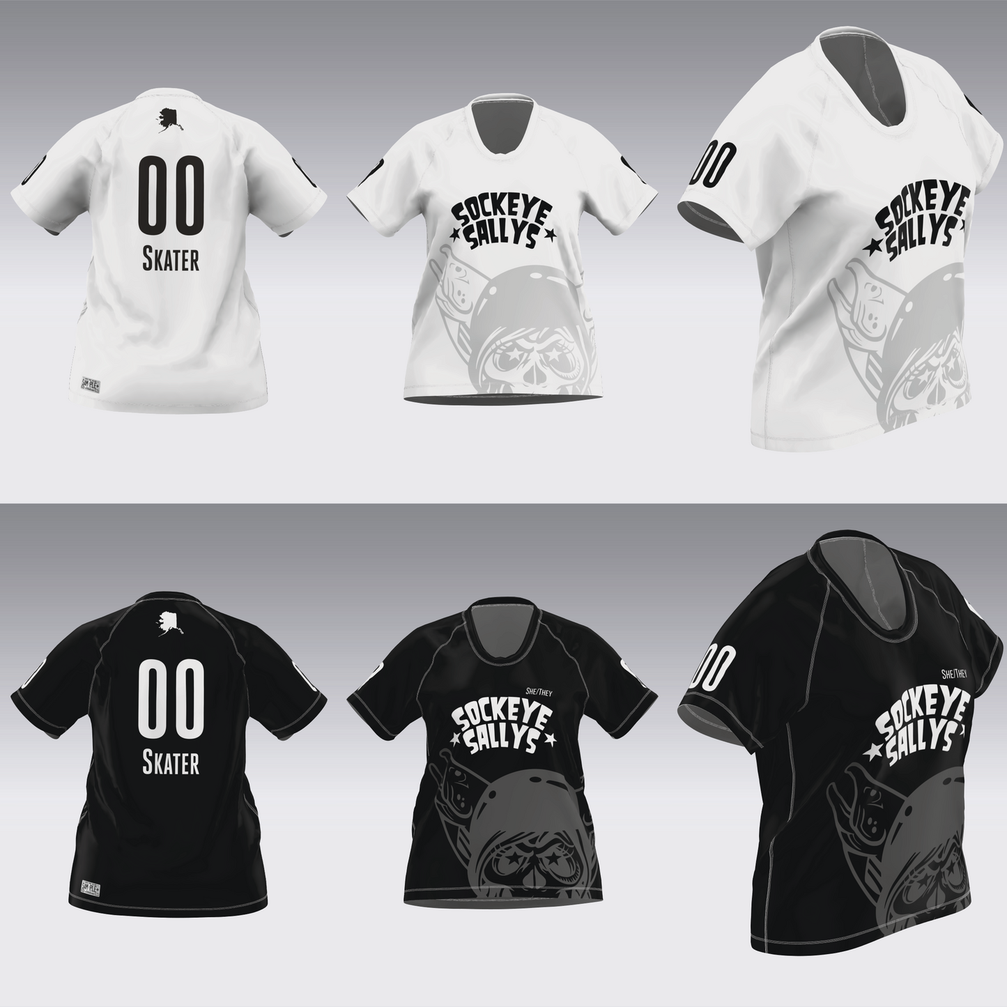 RAGE CITY HOME TEAM SCRIM SOCKEYES JERSEYS