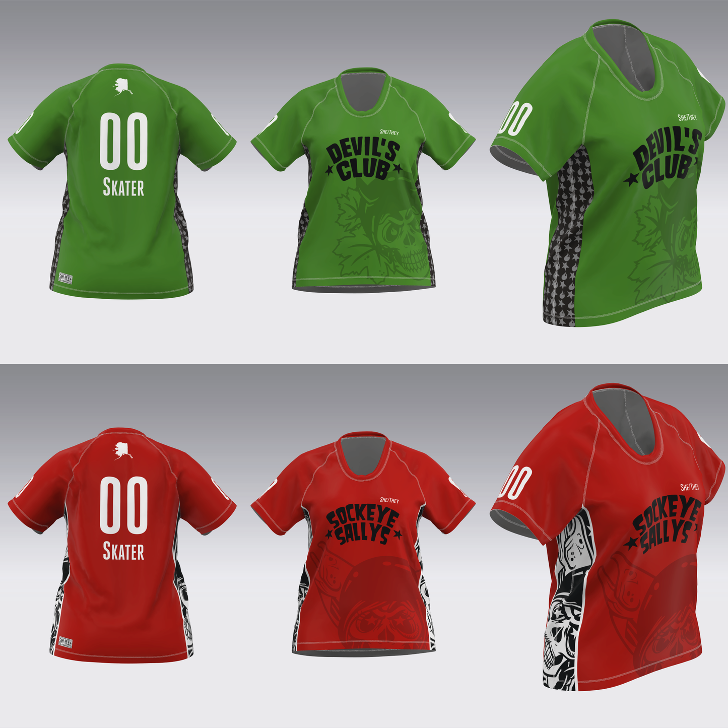 RAGE CITY HOME TEAMS TRAVEL JERSEYS