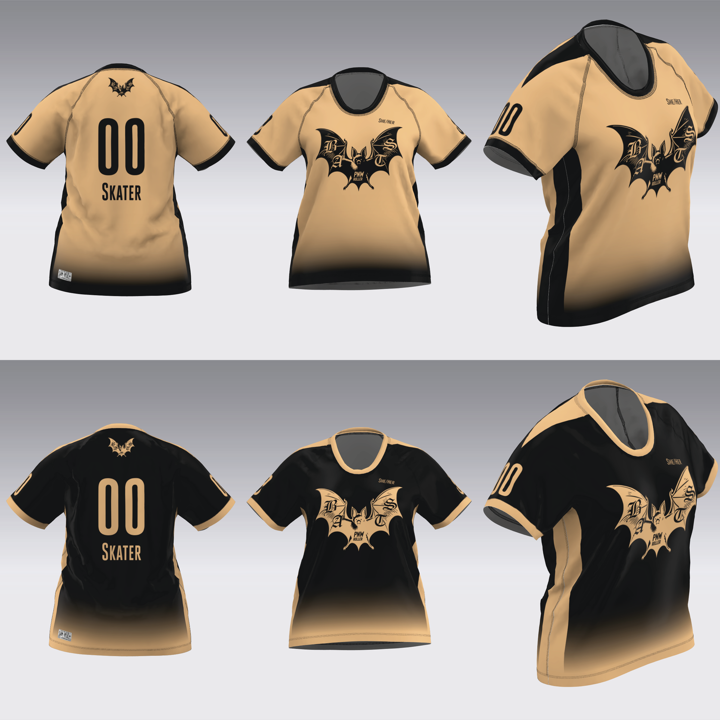 PNW ROLLER BATS TRAVEL JERSEY
