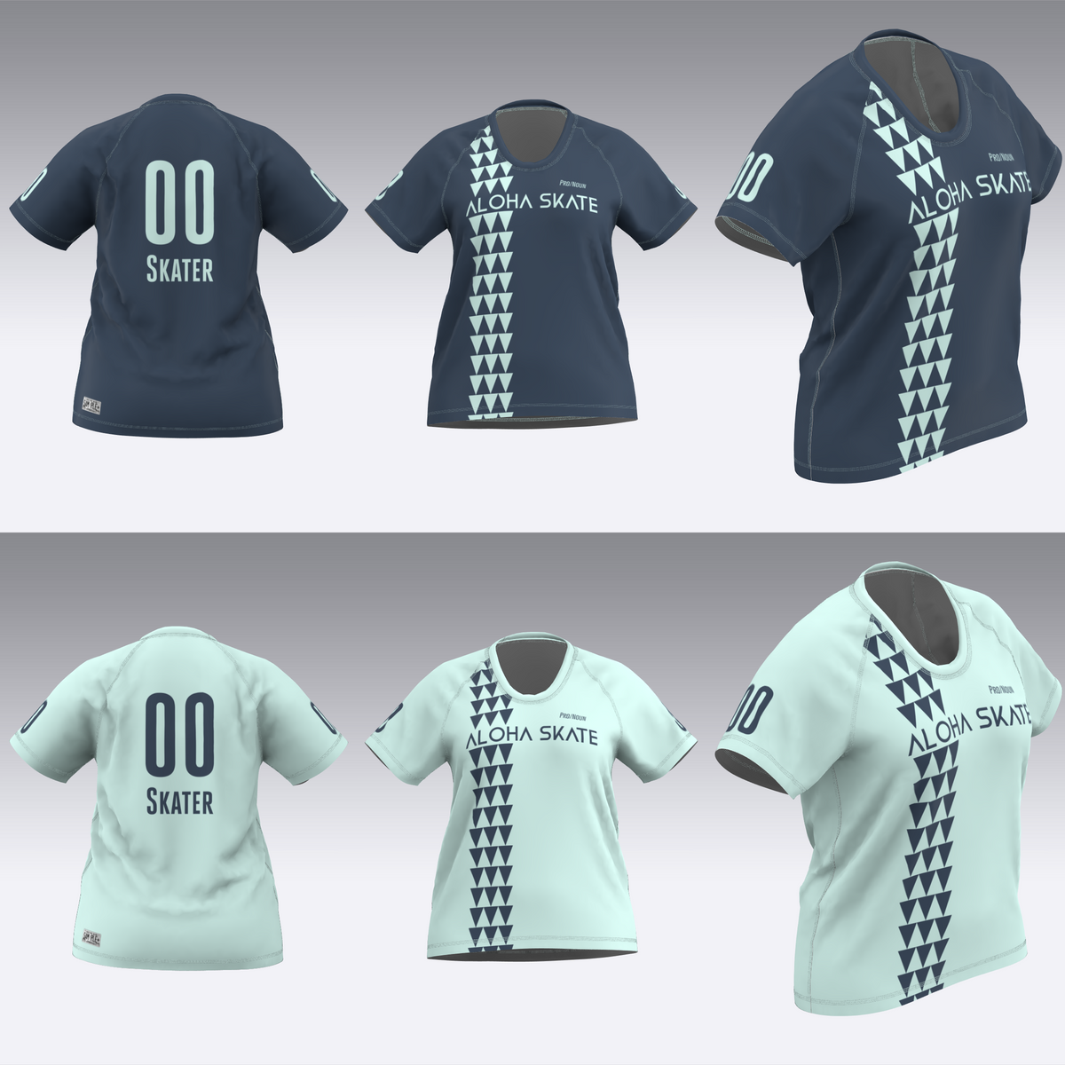 ALOHA SKATE TRAVEL JERSEYS