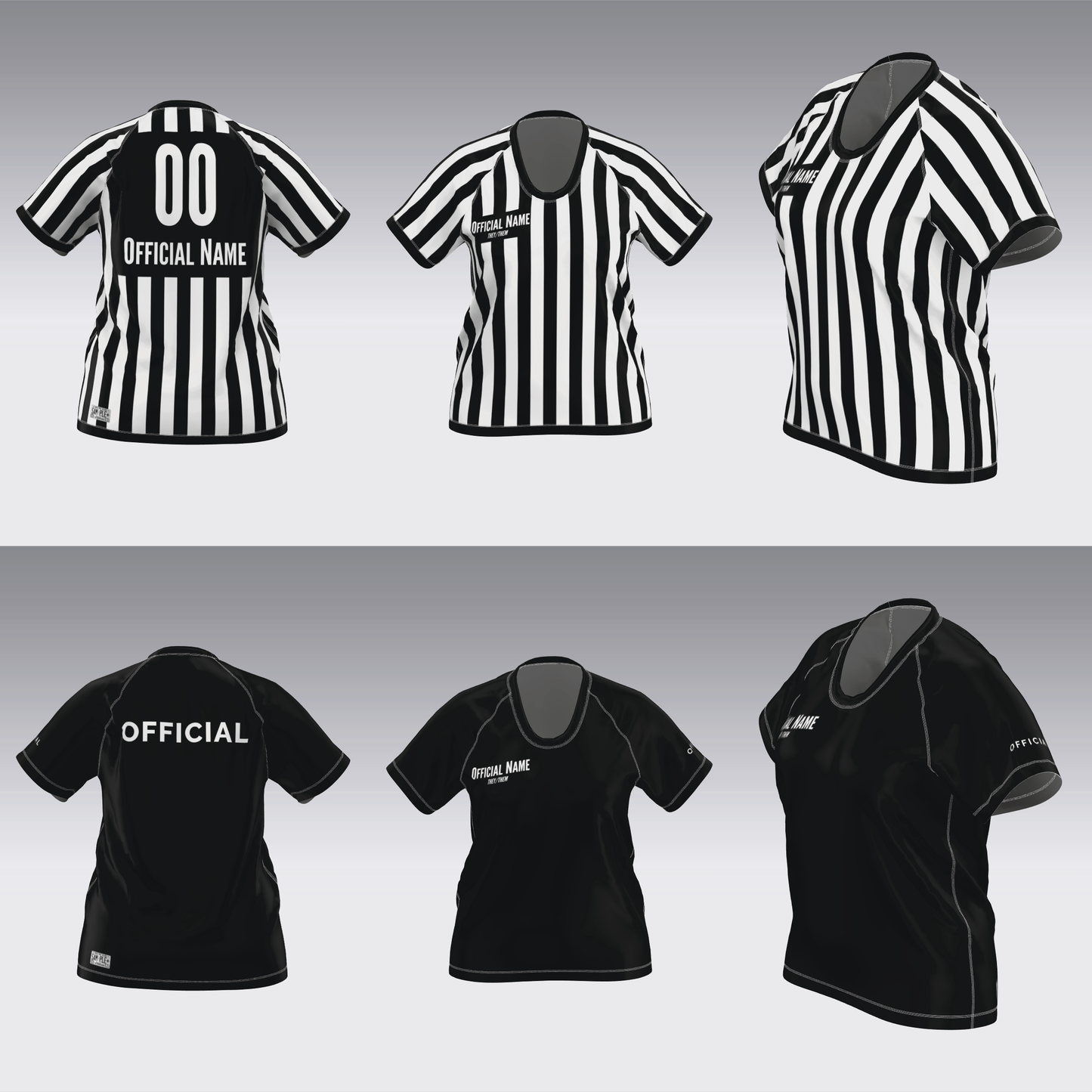 SKATING AND NON-SKATING OFFICIALS JERSEYS