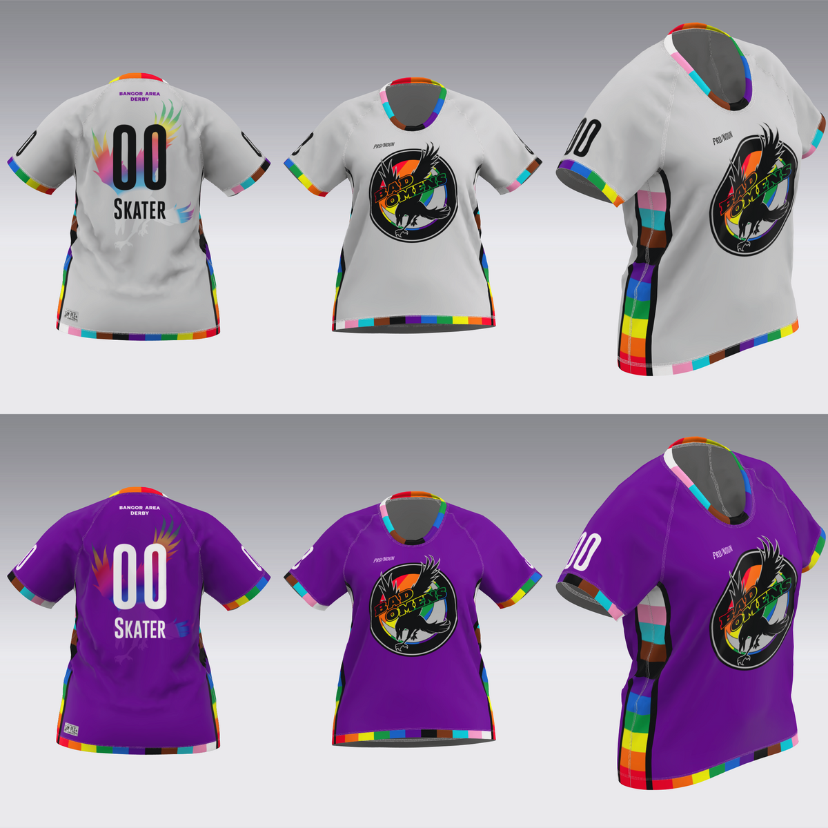 BANGOR AREA DERBY PRIDE JERSEY