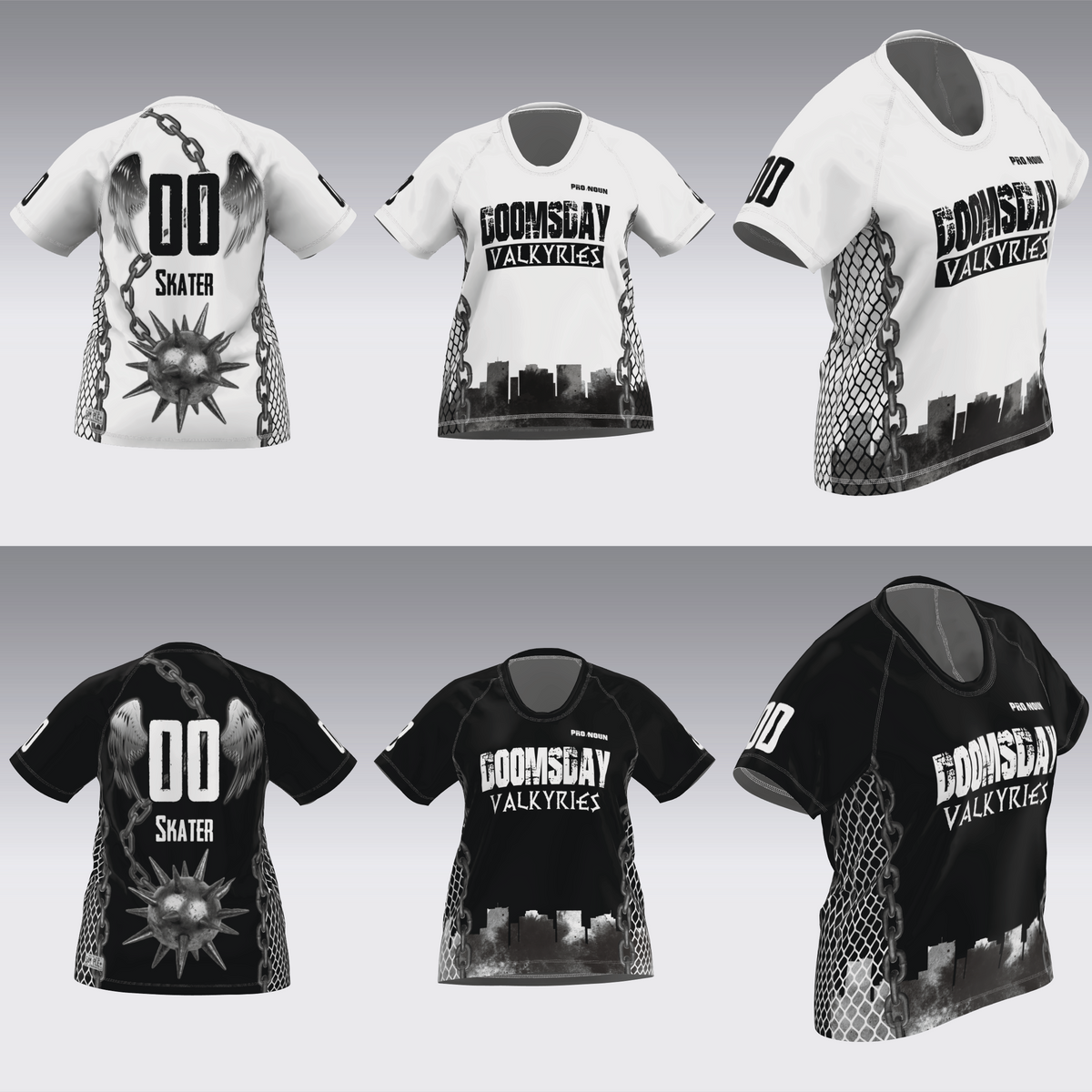 AZDD DOOMSDAY VALKYRIES SCRIMMAGE JERSEY