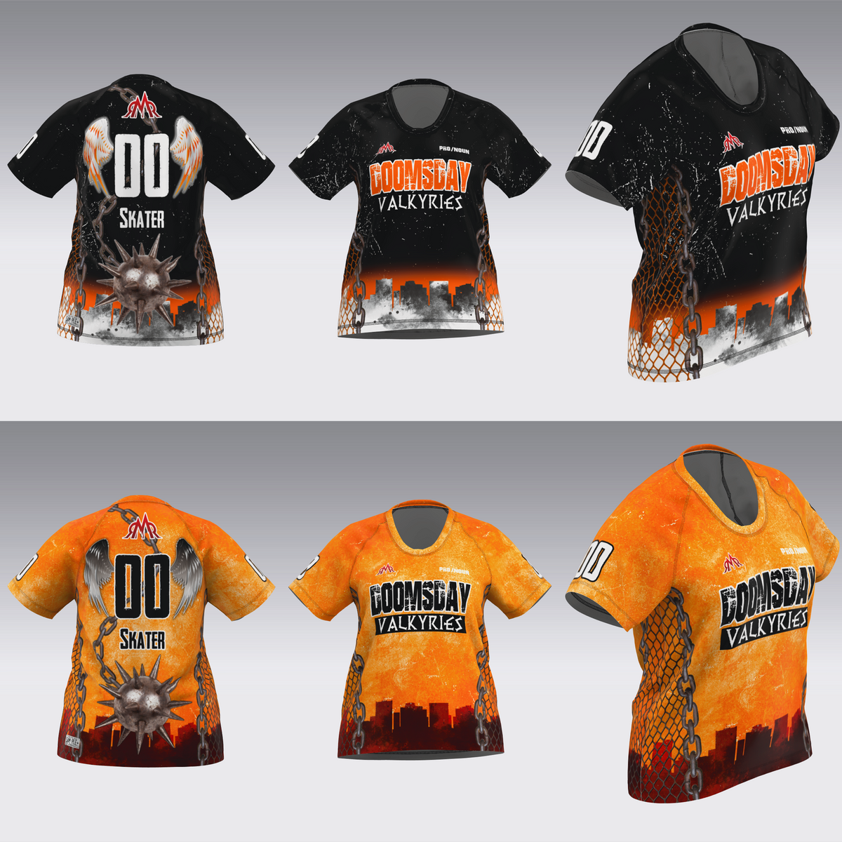 AZDD DOOMSDAY VALKYRIES TRAVEL JERSEY