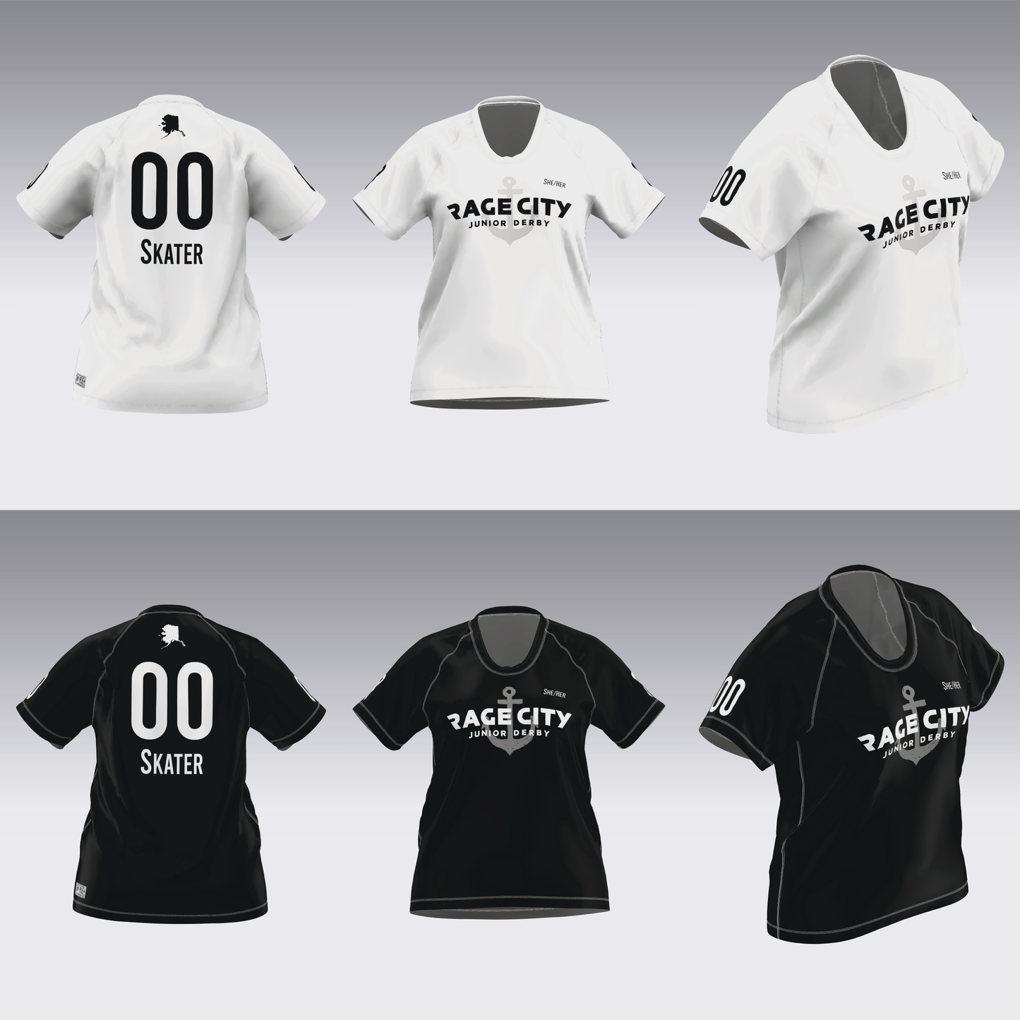 RAGE CITY JRS SCRIM JERSEYS