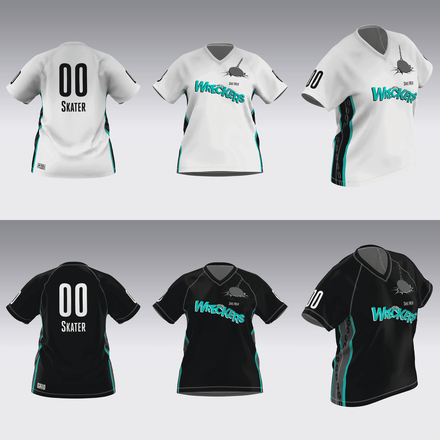 ROSE CITY WRECKERS TEAM JERSEY