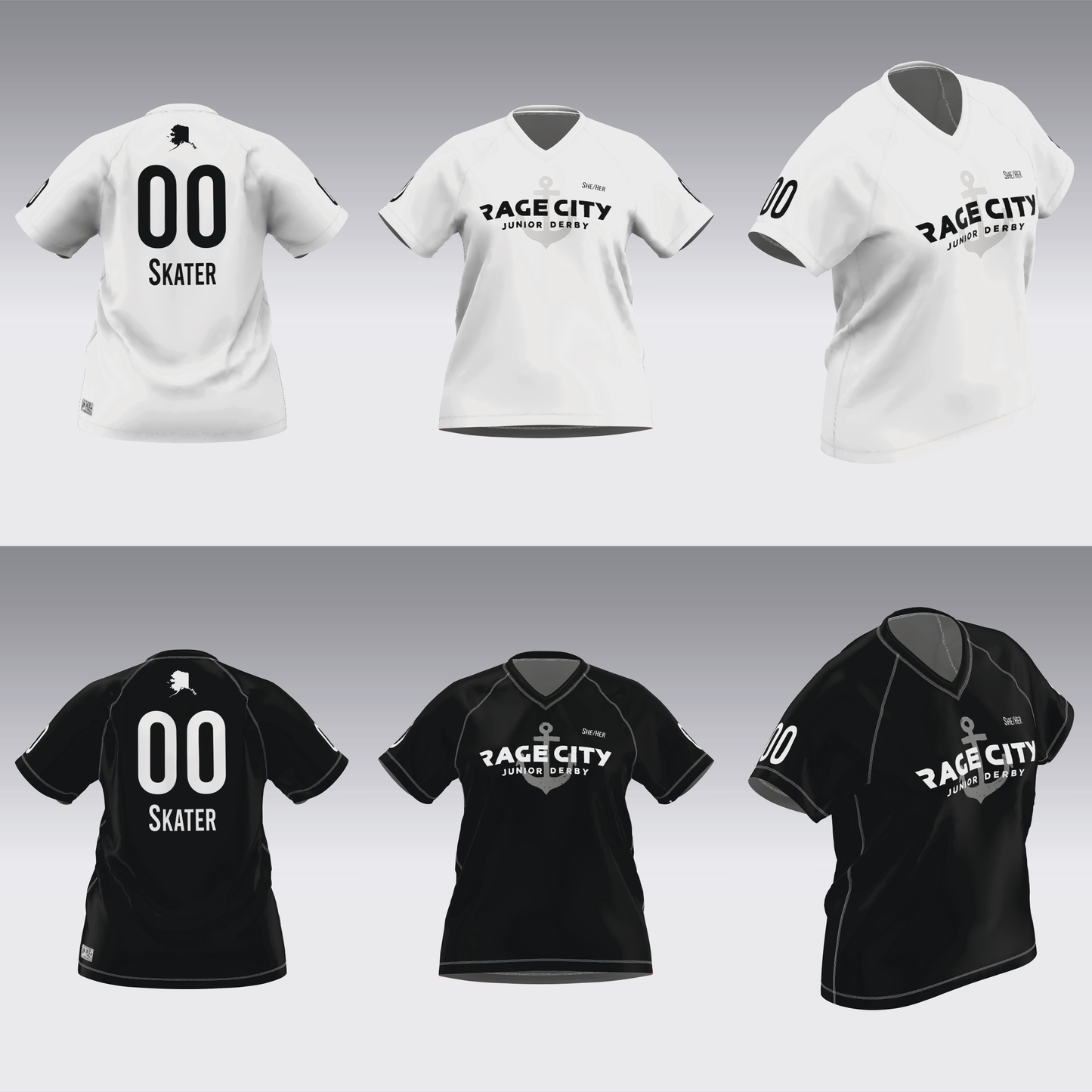 RAGE CITY JRS SCRIM JERSEYS