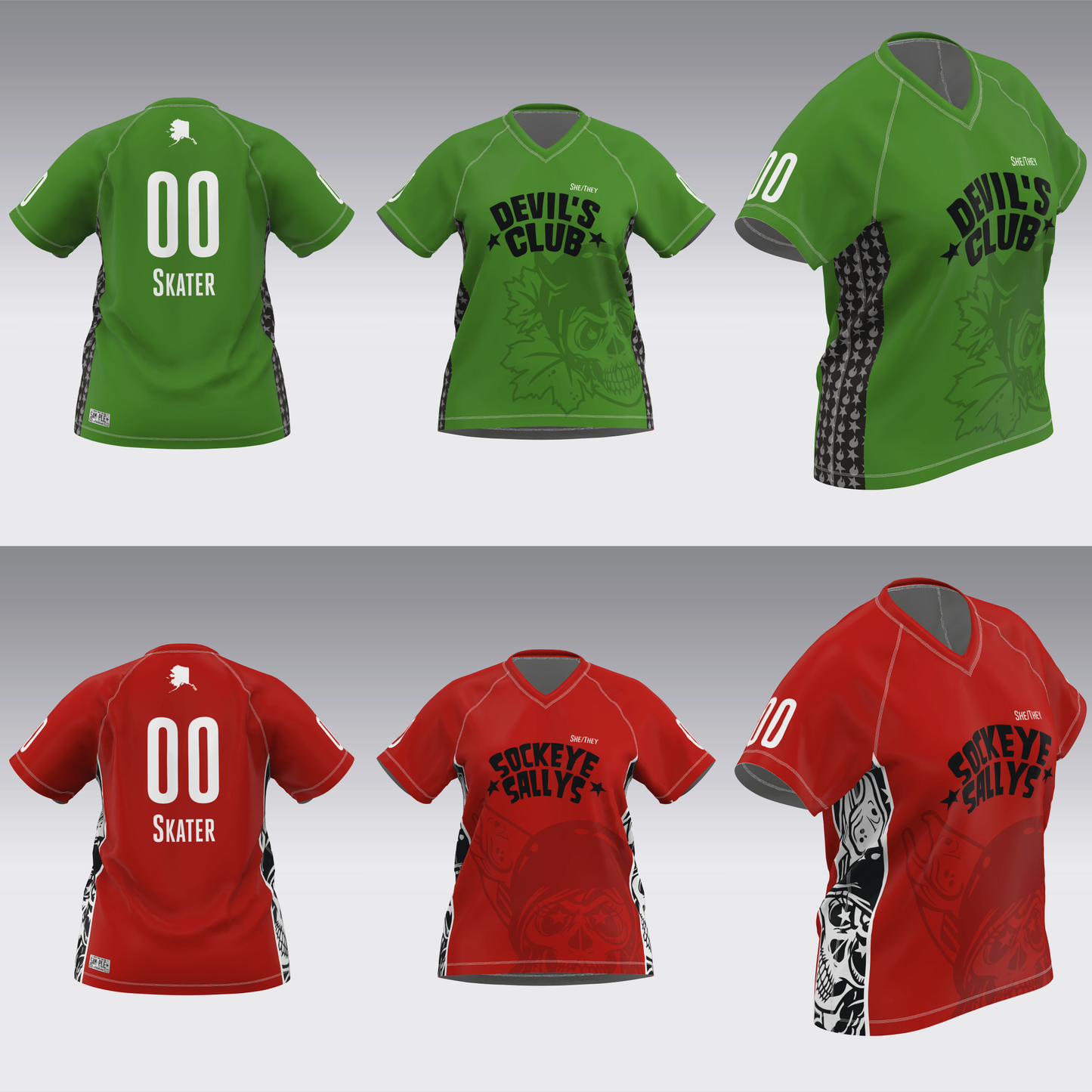 RAGE CITY HOME TEAMS TRAVEL JERSEYS