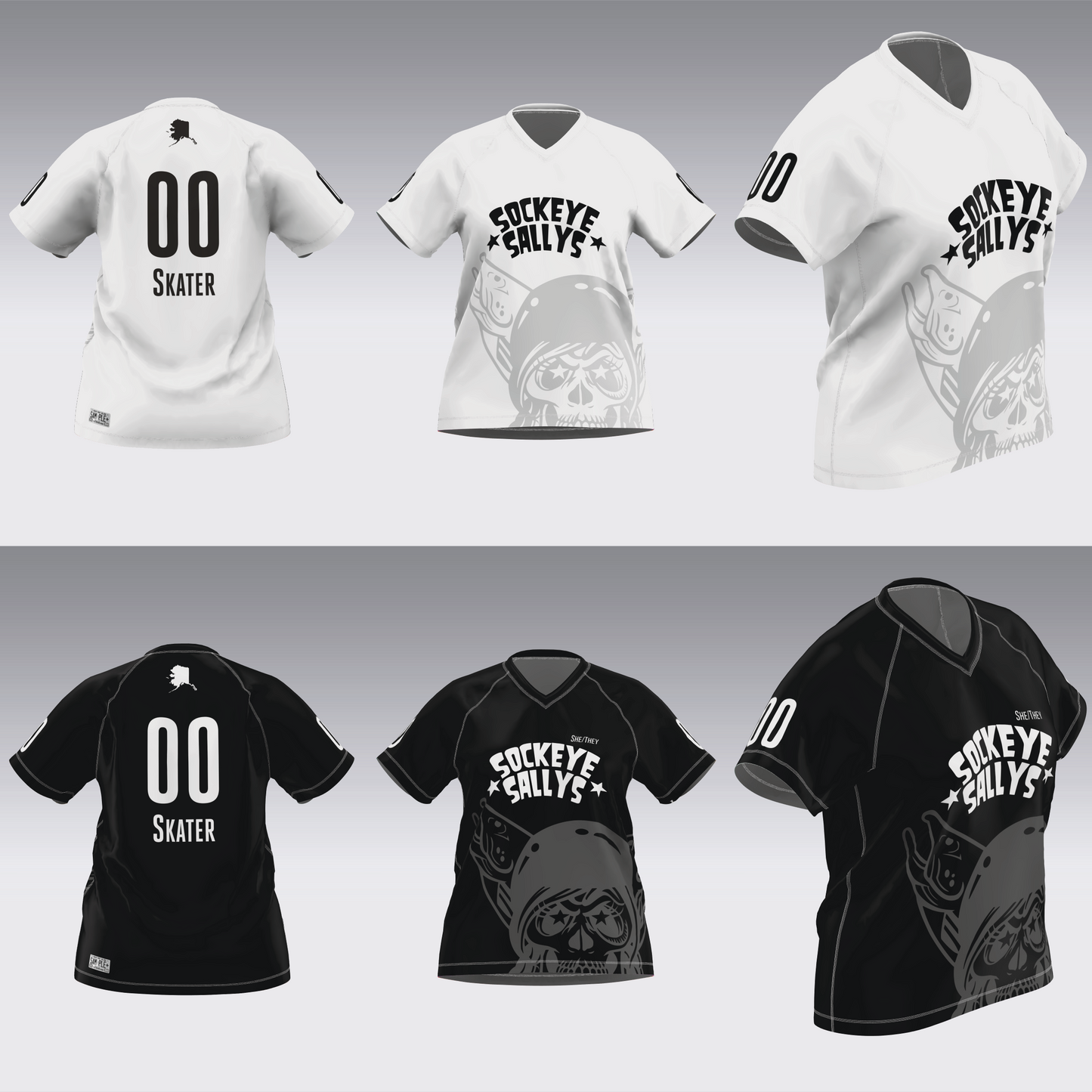 RAGE CITY HOME TEAM SCRIM SOCKEYES JERSEYS