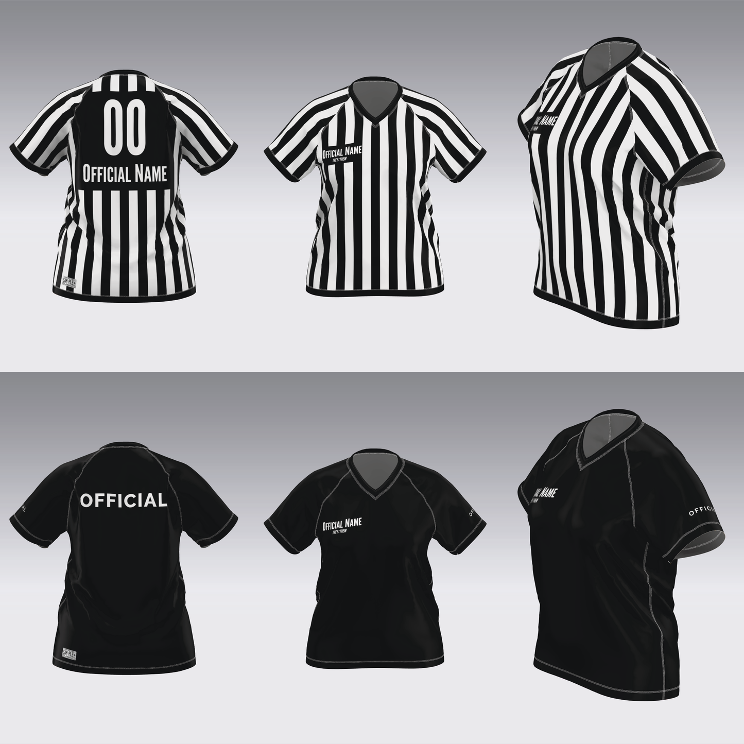 SKATING AND NON-SKATING OFFICIALS JERSEYS
