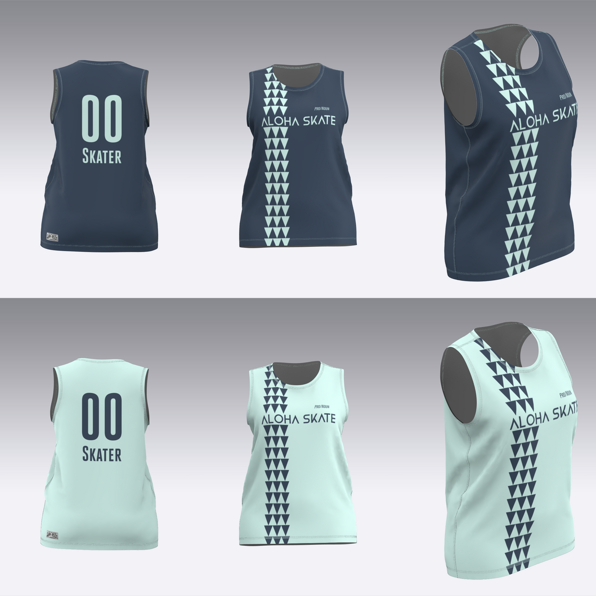 ALOHA SKATE TRAVEL JERSEYS