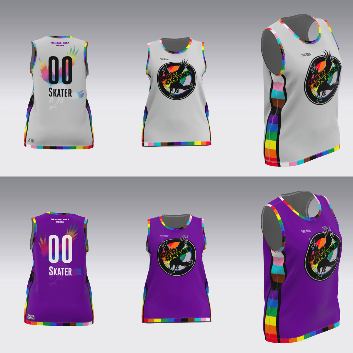 BANGOR AREA DERBY PRIDE JERSEY