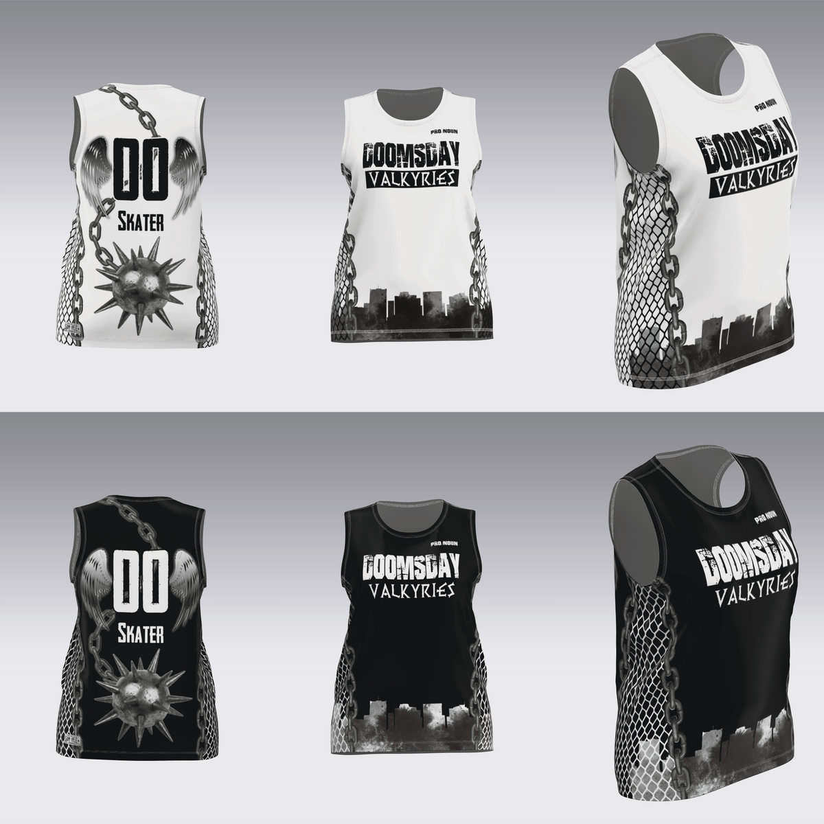 AZDD DOOMSDAY VALKYRIES SCRIMMAGE JERSEY