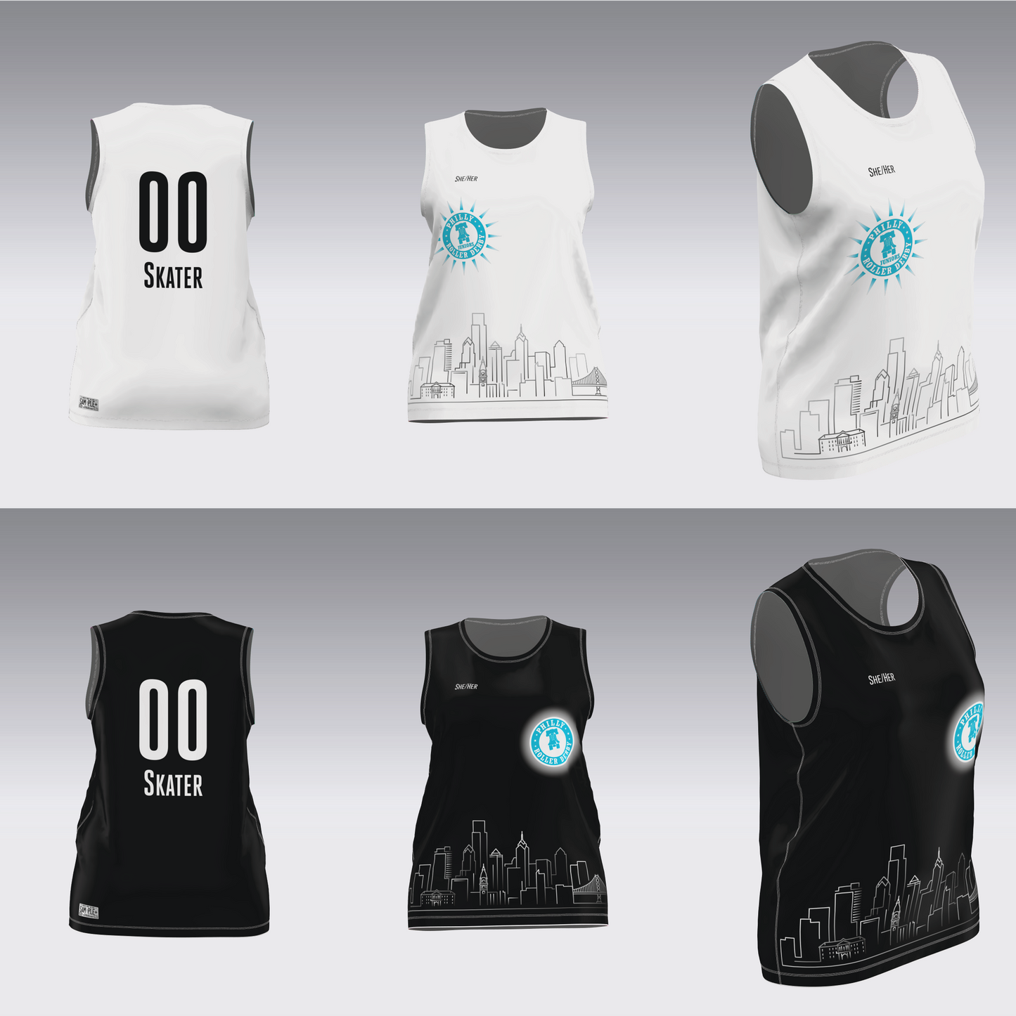 PHILLY SKYLINE SCRIMMAGE JERSEYS