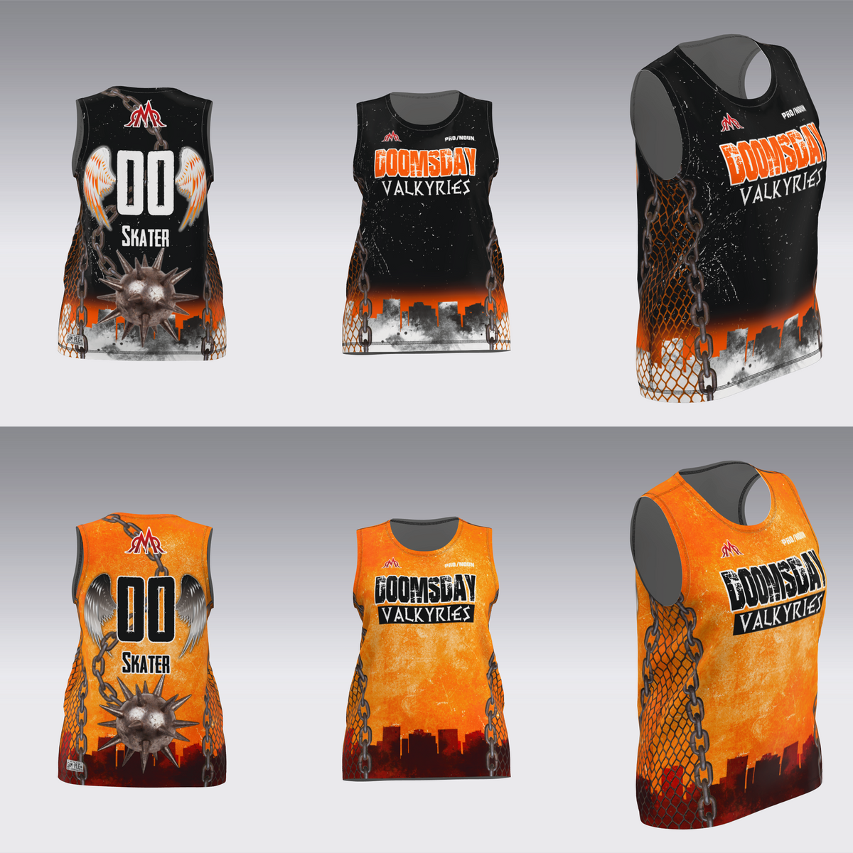 AZDD DOOMSDAY VALKYRIES TRAVEL JERSEY