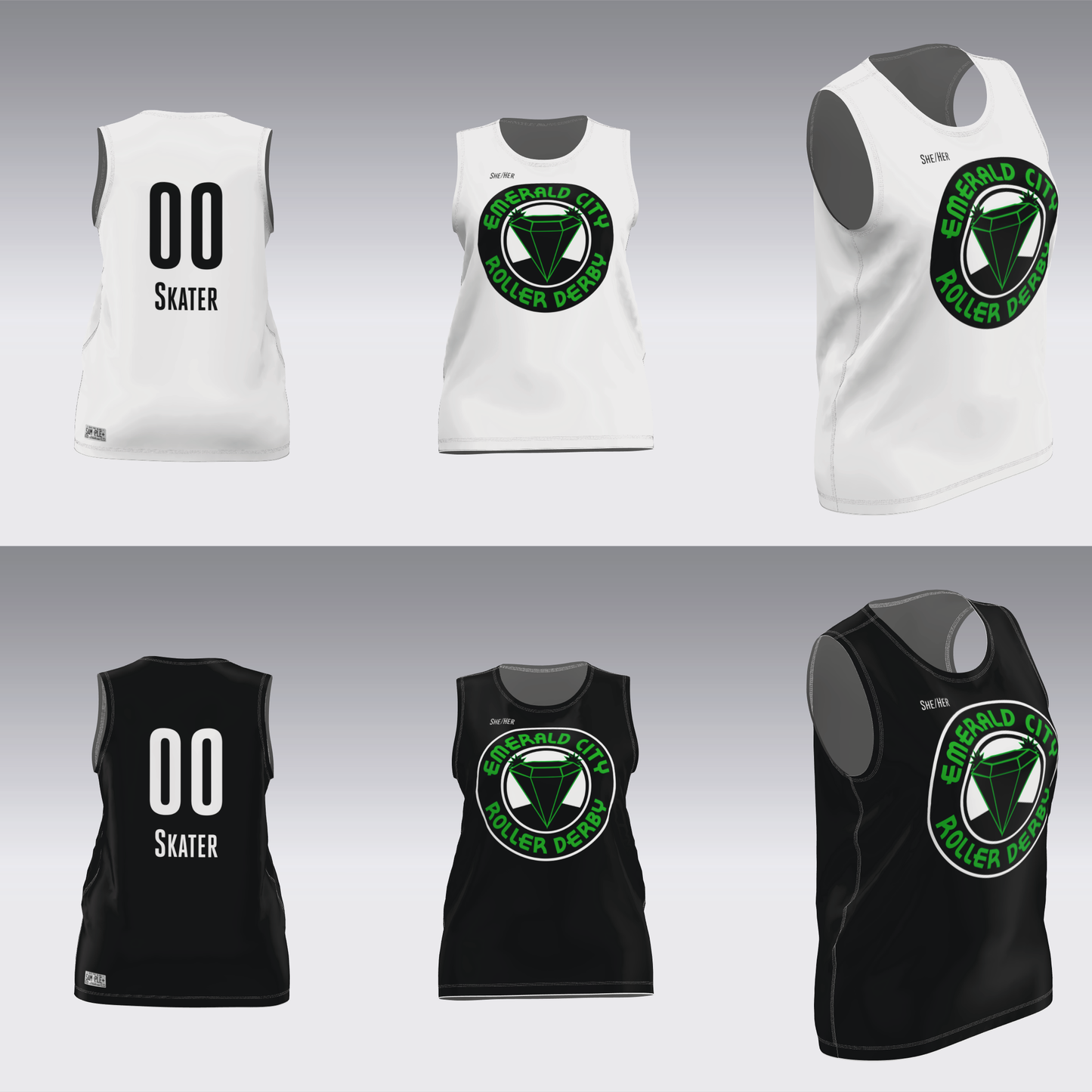 EMERALD CITY SCRIMMAGE JERSEYS