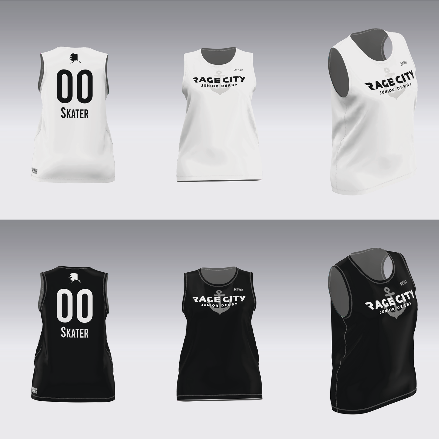 RAGE CITY JRS SCRIM JERSEYS