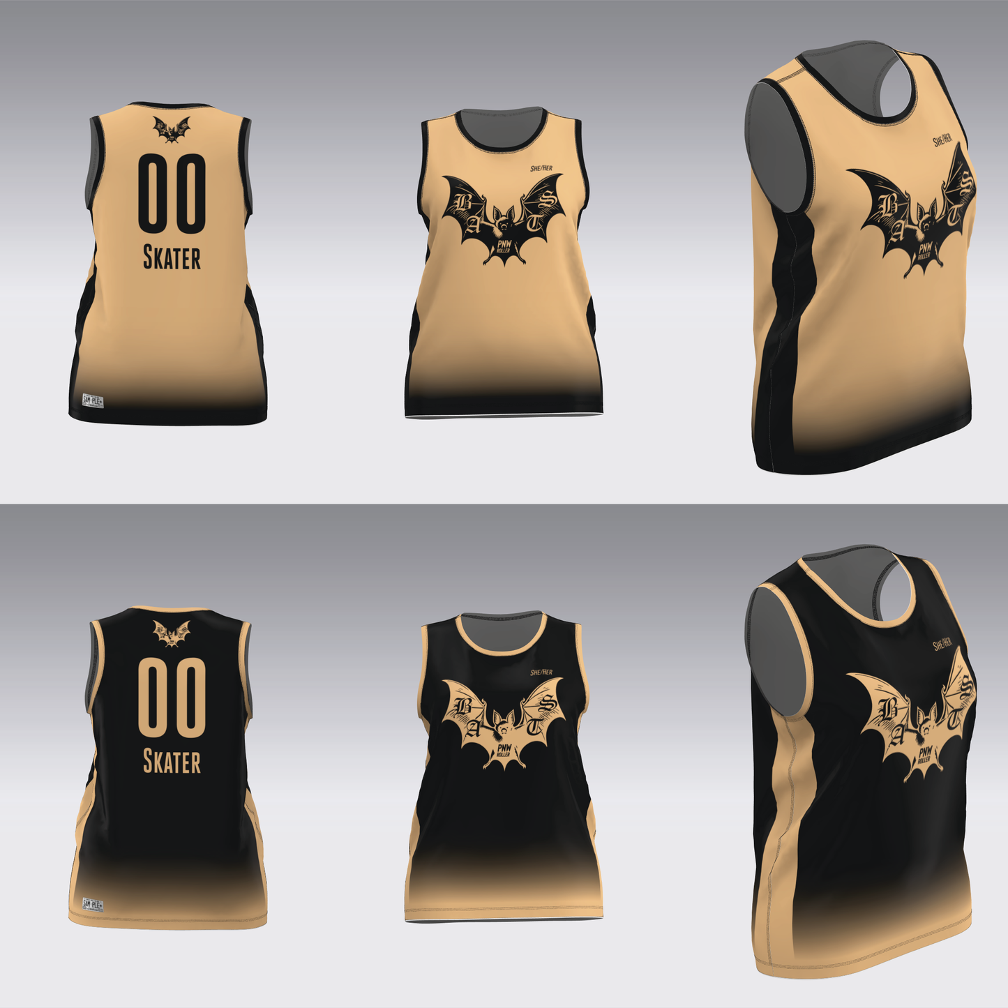 PNW ROLLER BATS TRAVEL JERSEY