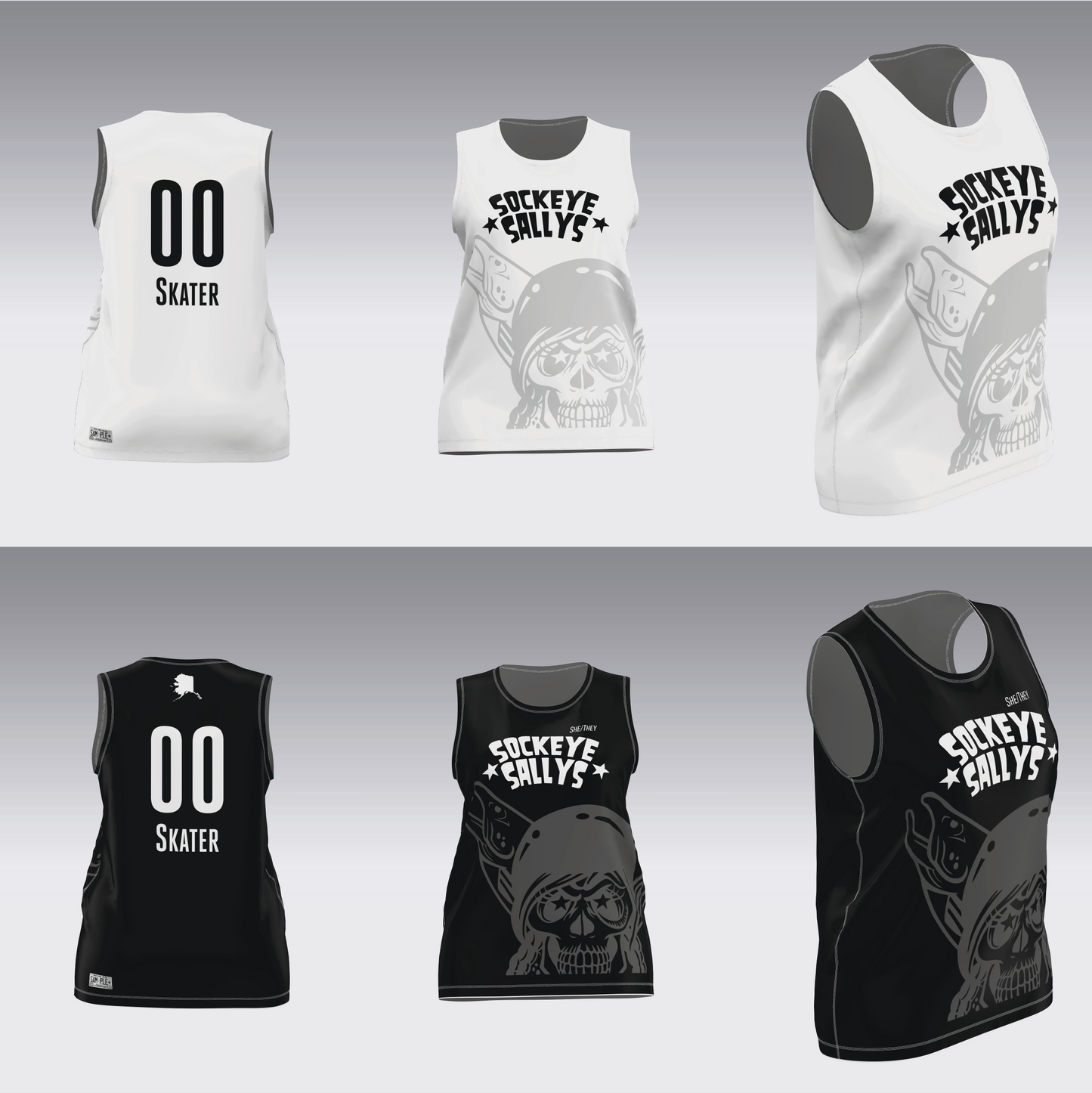 RAGE CITY HOME TEAM SCRIM SOCKEYES JERSEYS