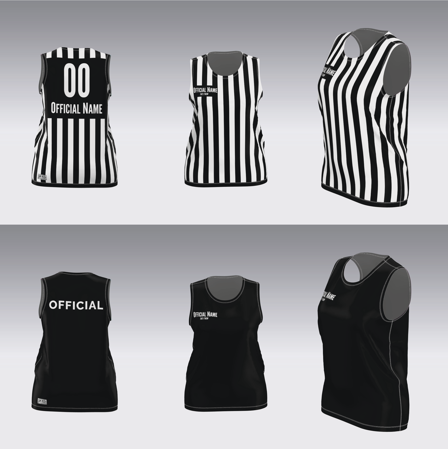 SKATING AND NON-SKATING OFFICIALS JERSEYS