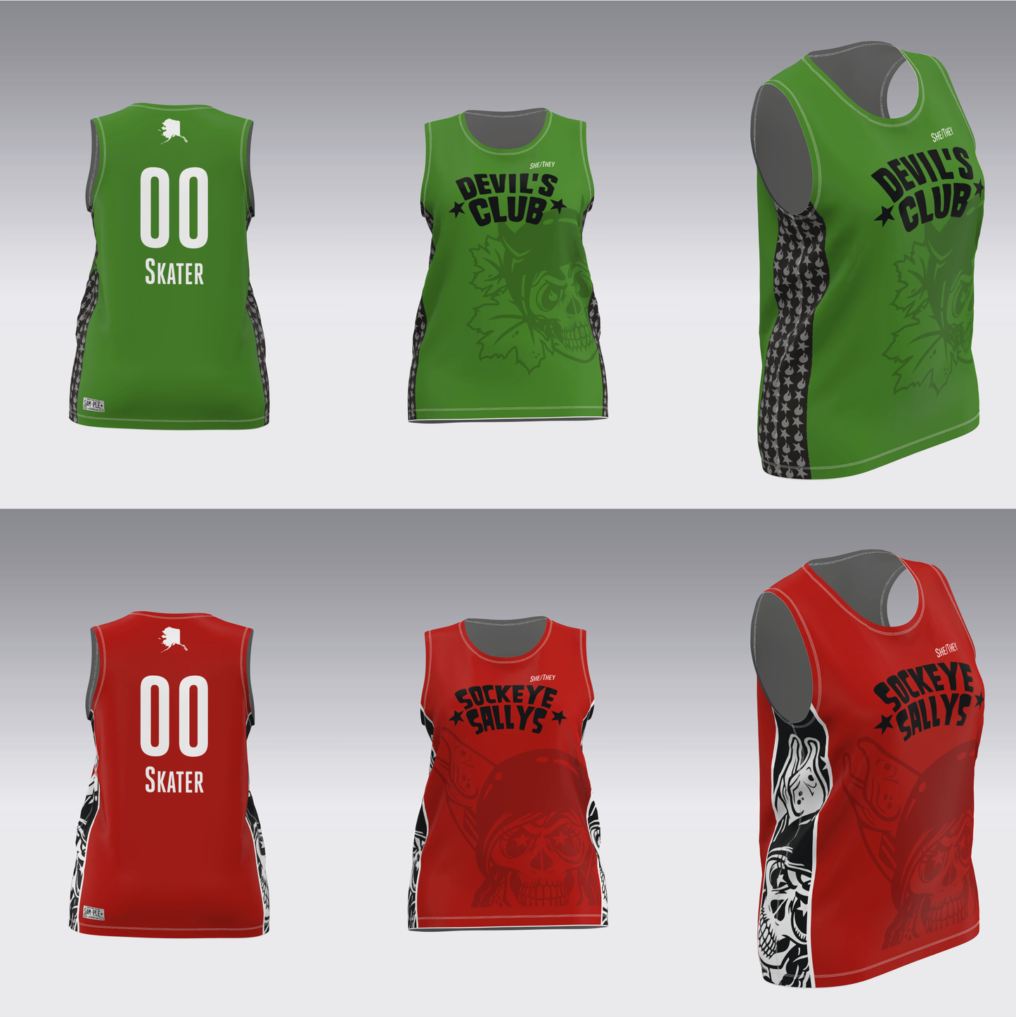 RAGE CITY HOME TEAMS TRAVEL JERSEYS