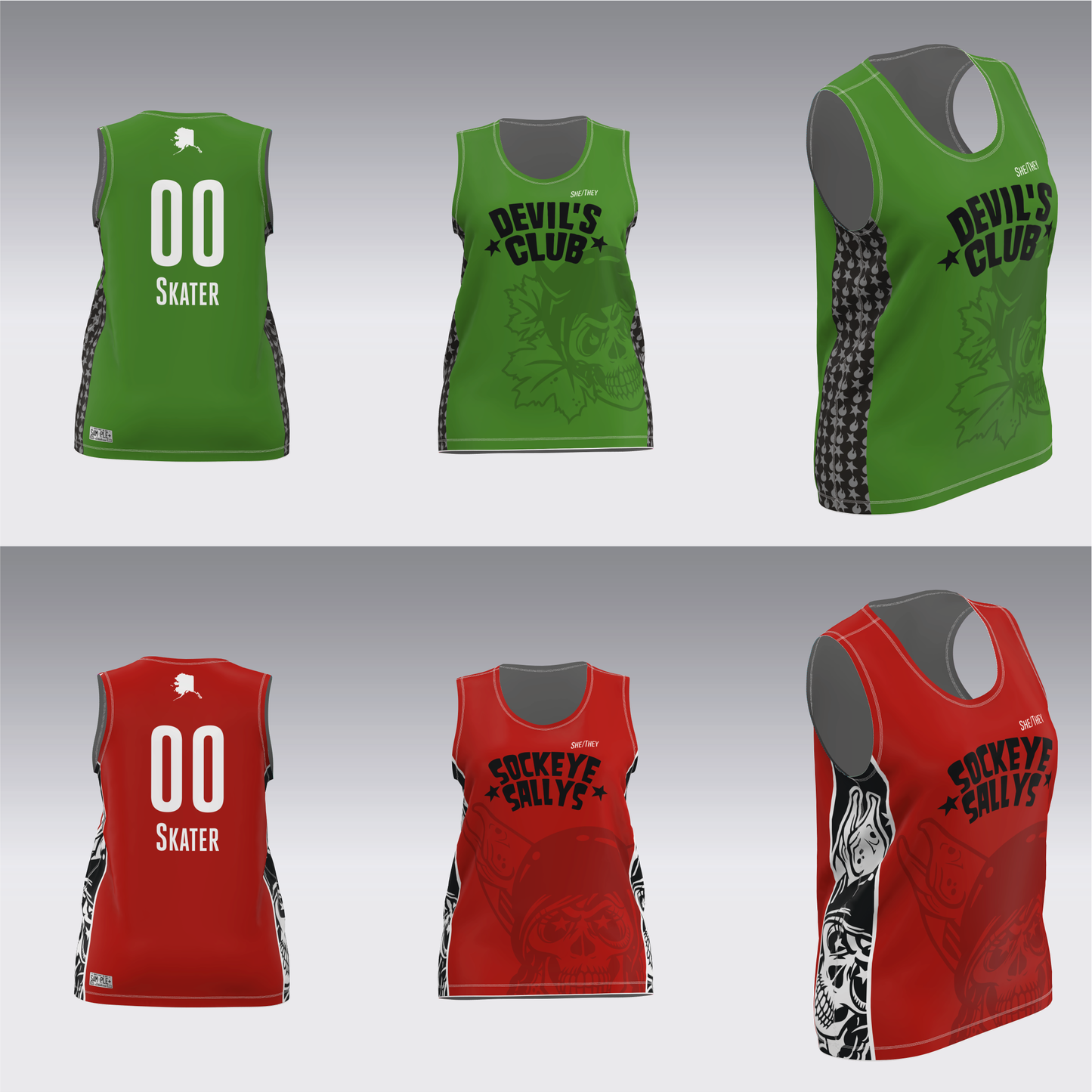 RAGE CITY HOME TEAMS TRAVEL JERSEYS
