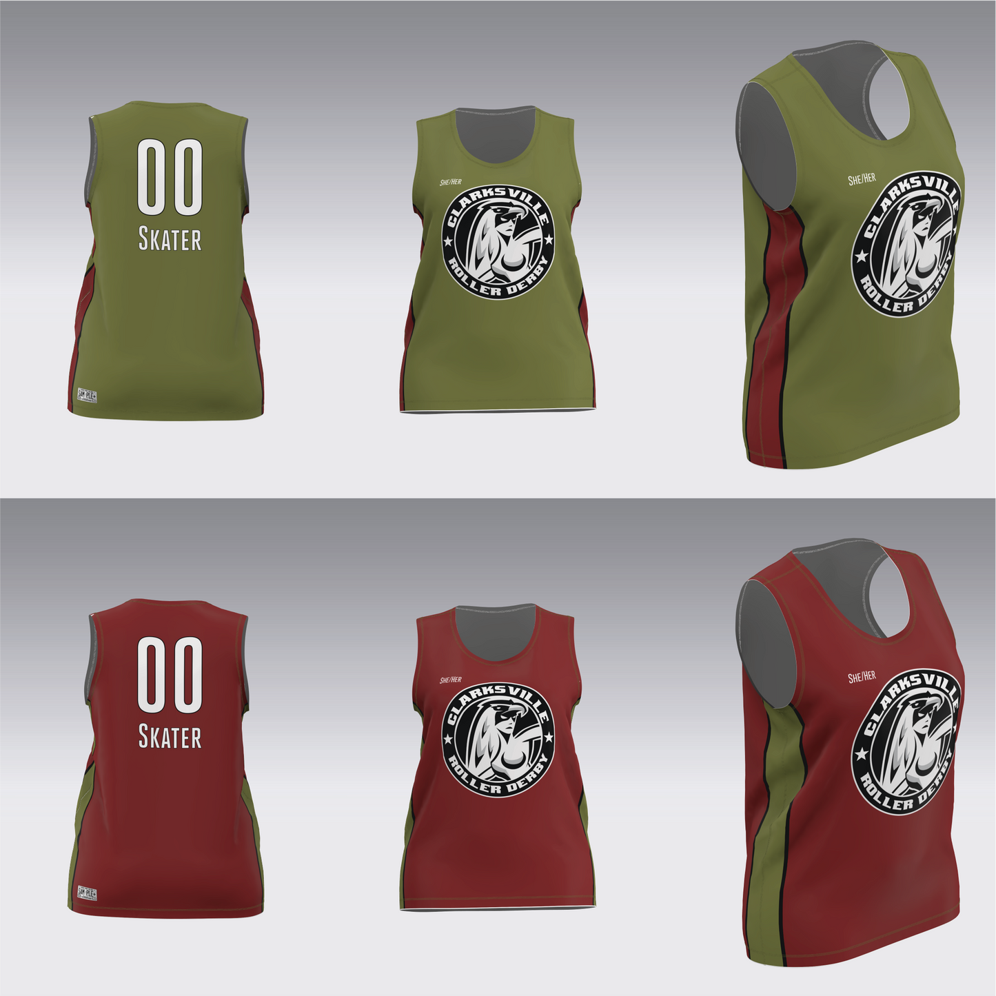 CLARKSVILLE TRAVEL JERSEYS
