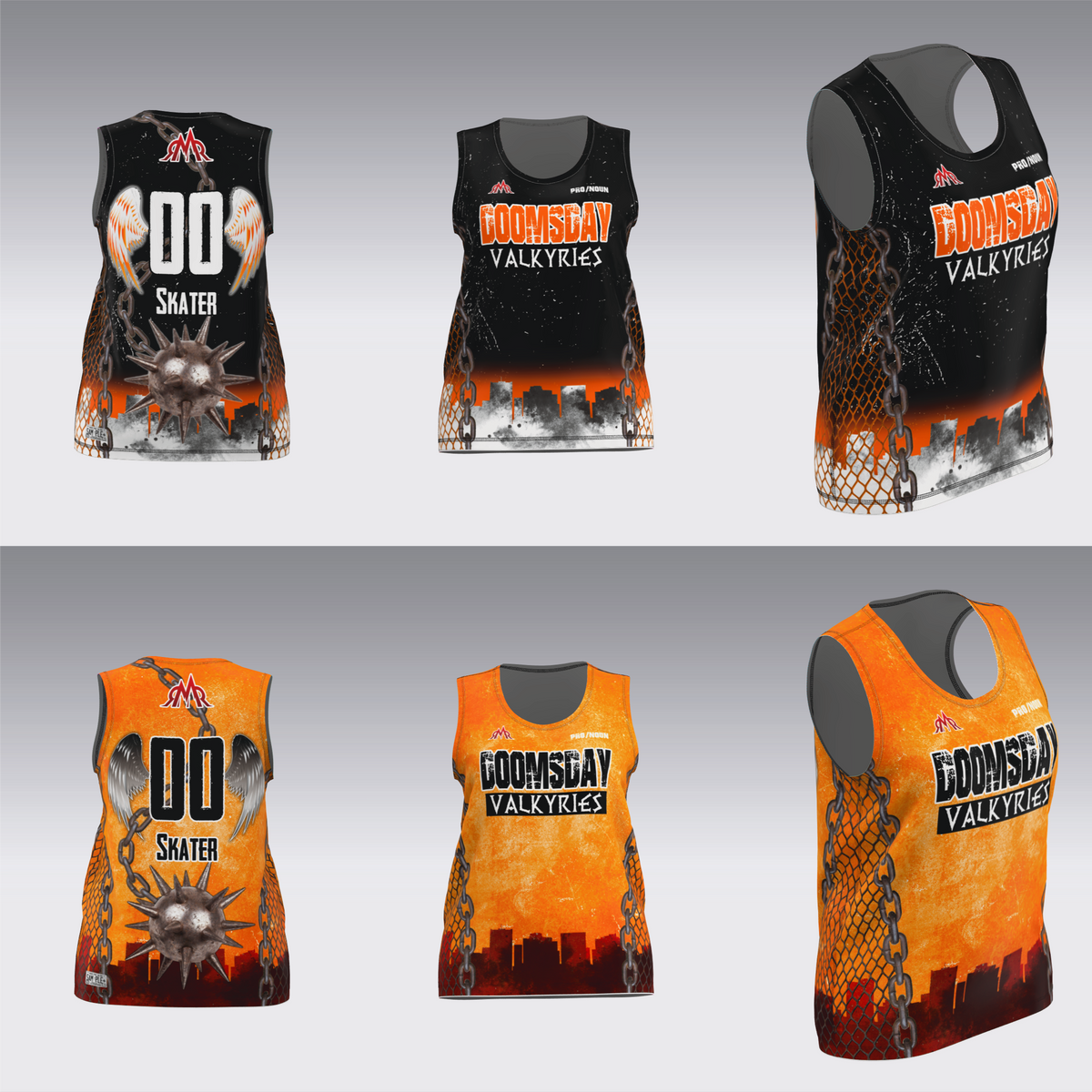 AZDD DOOMSDAY VALKYRIES TRAVEL JERSEY