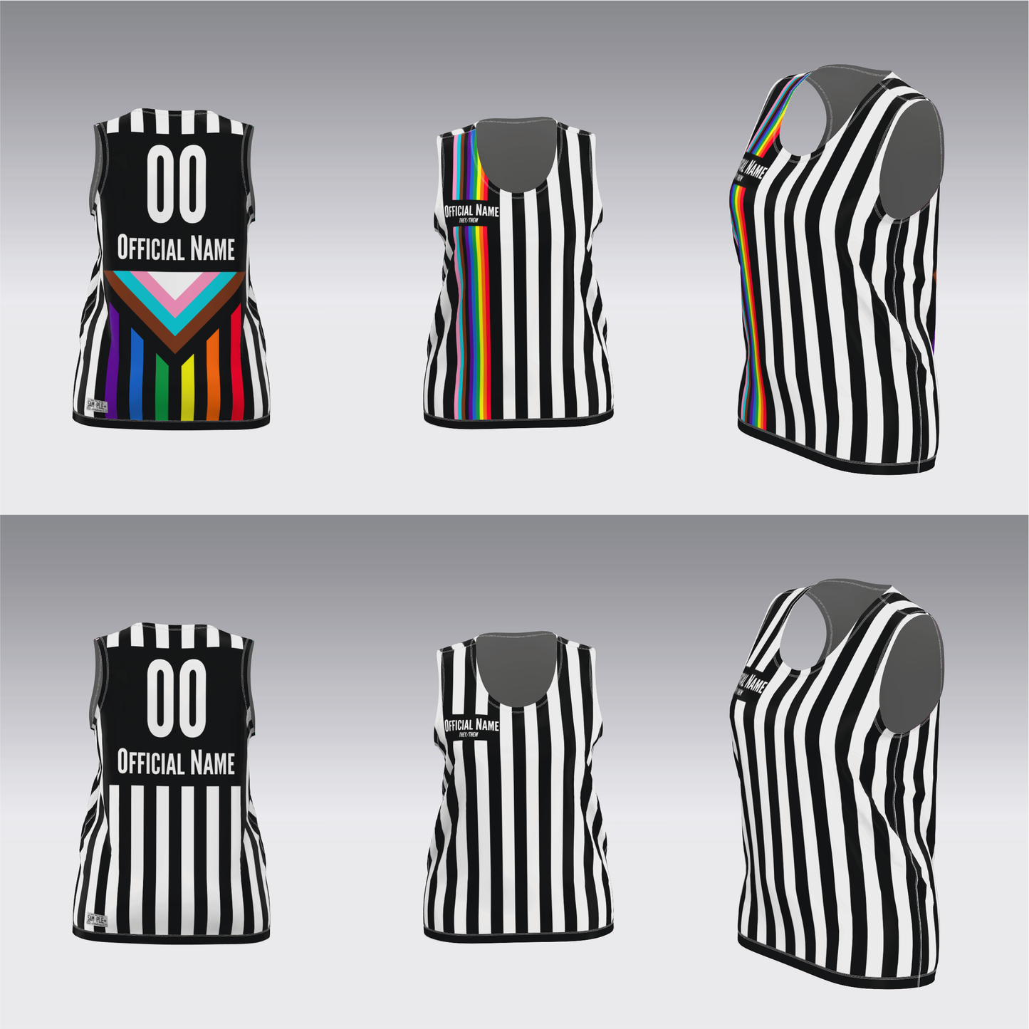 PRIDE SKATING AND NON-SKATING OFFICIALS JERSEYS