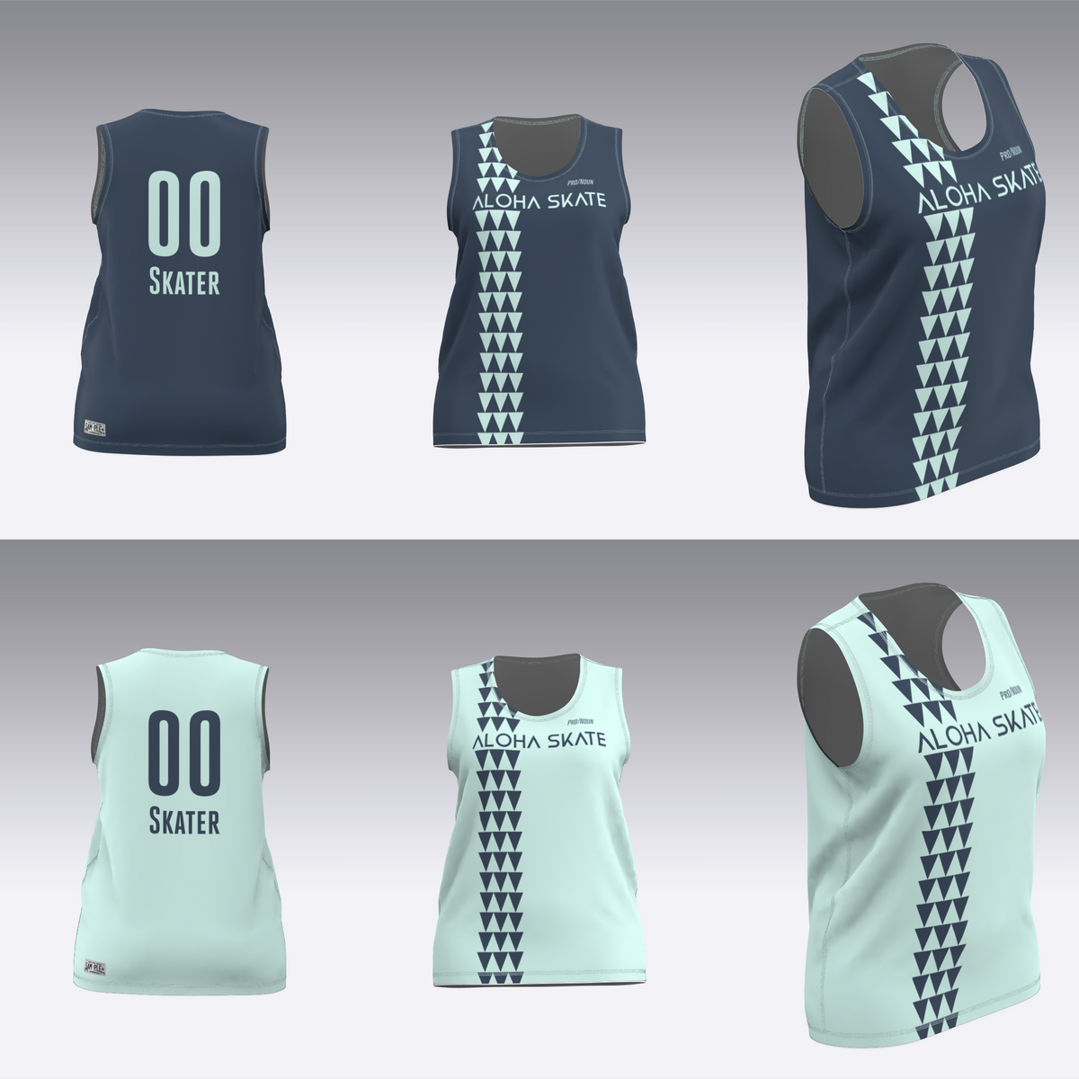 ALOHA SKATE TRAVEL JERSEYS