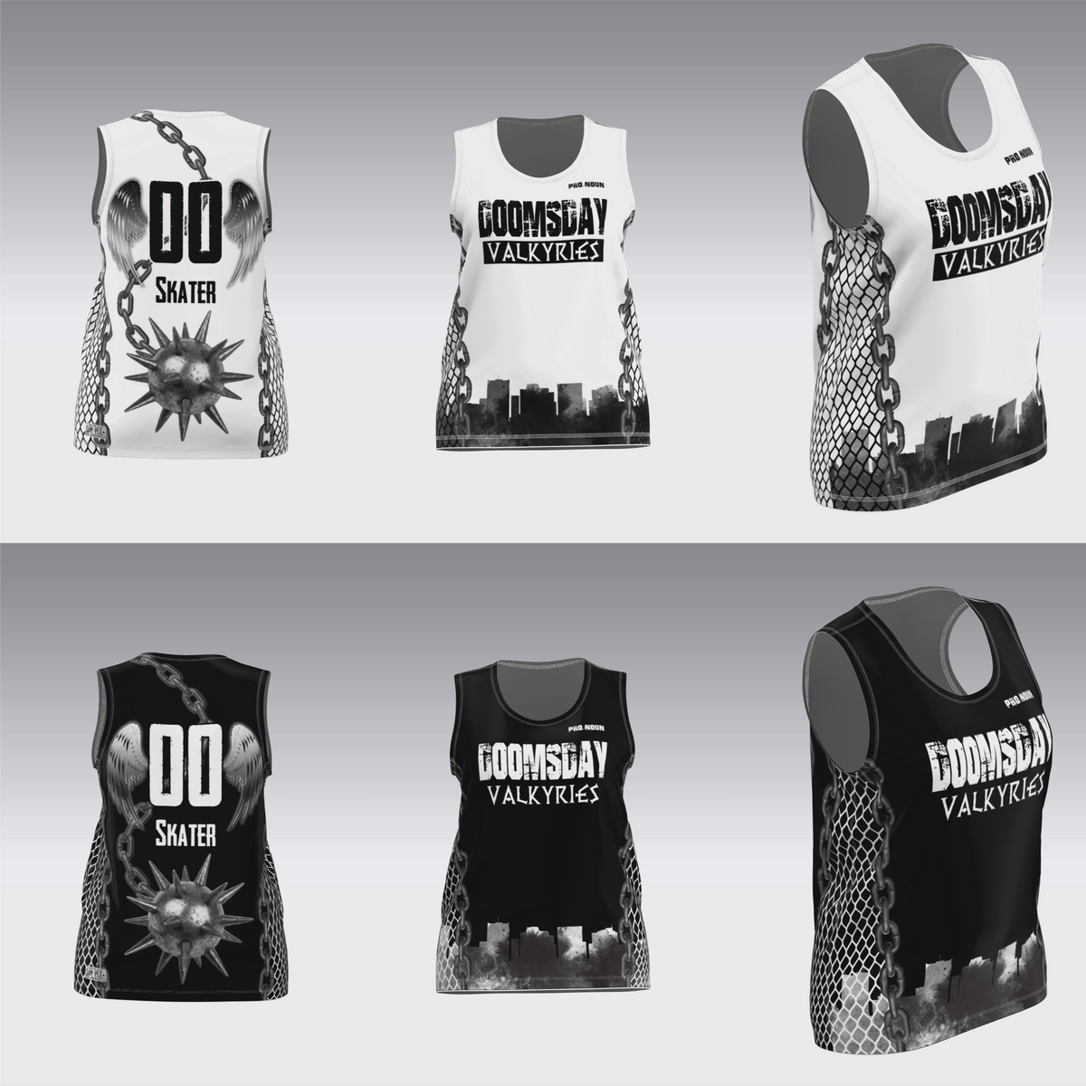 AZDD DOOMSDAY VALKYRIES SCRIMMAGE JERSEY