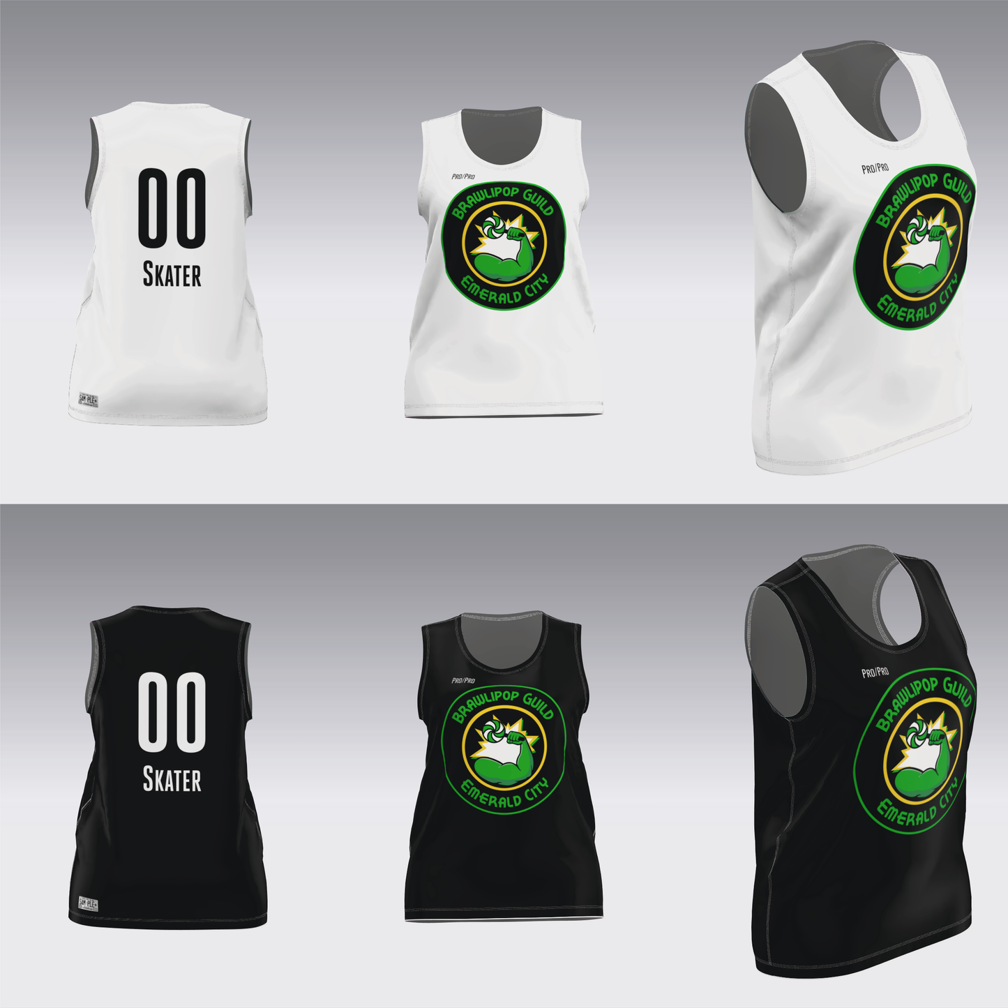 BRAWLIPOP GUILD SCRIMMAGE JERSEYS