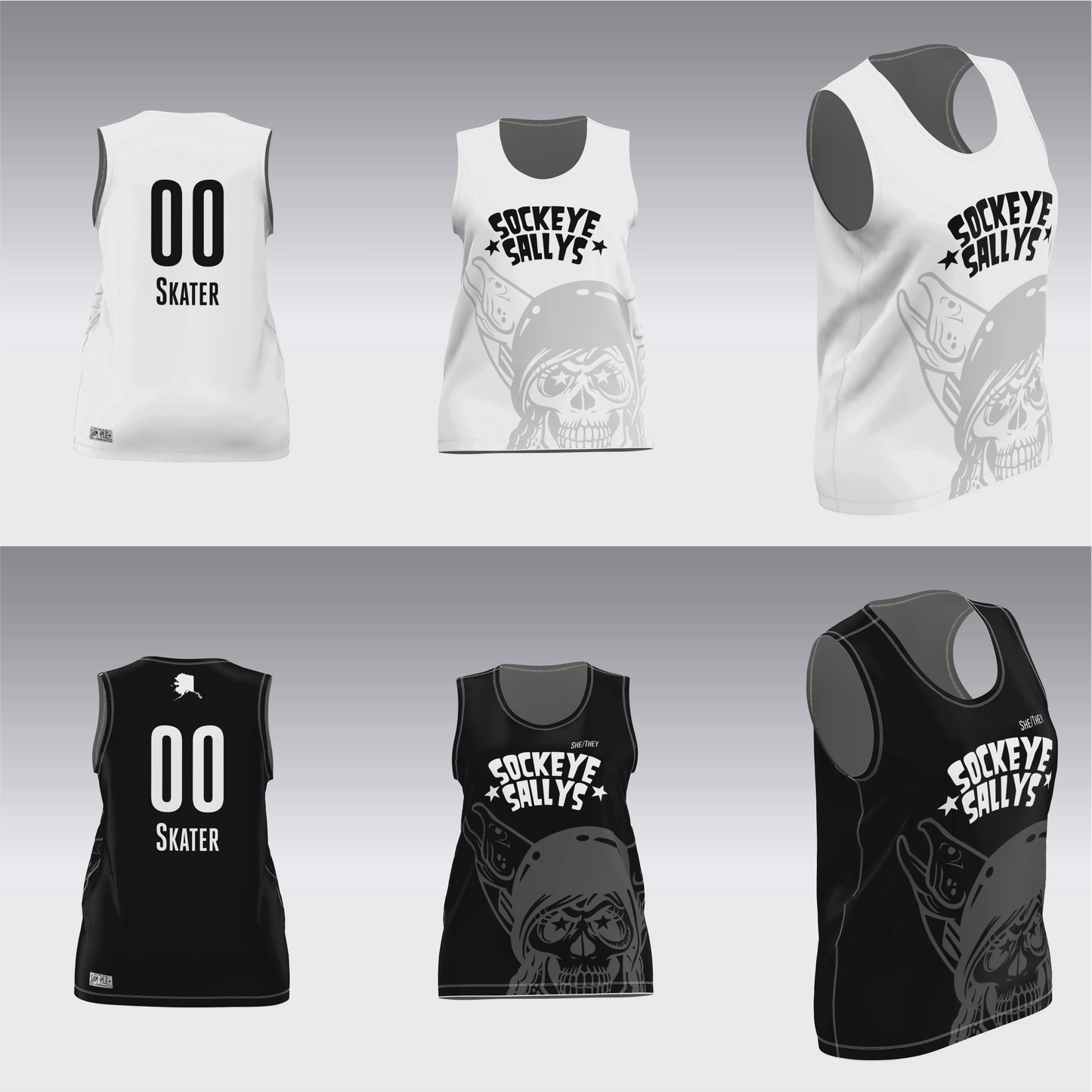 RAGE CITY HOME TEAM SCRIM SOCKEYES JERSEYS