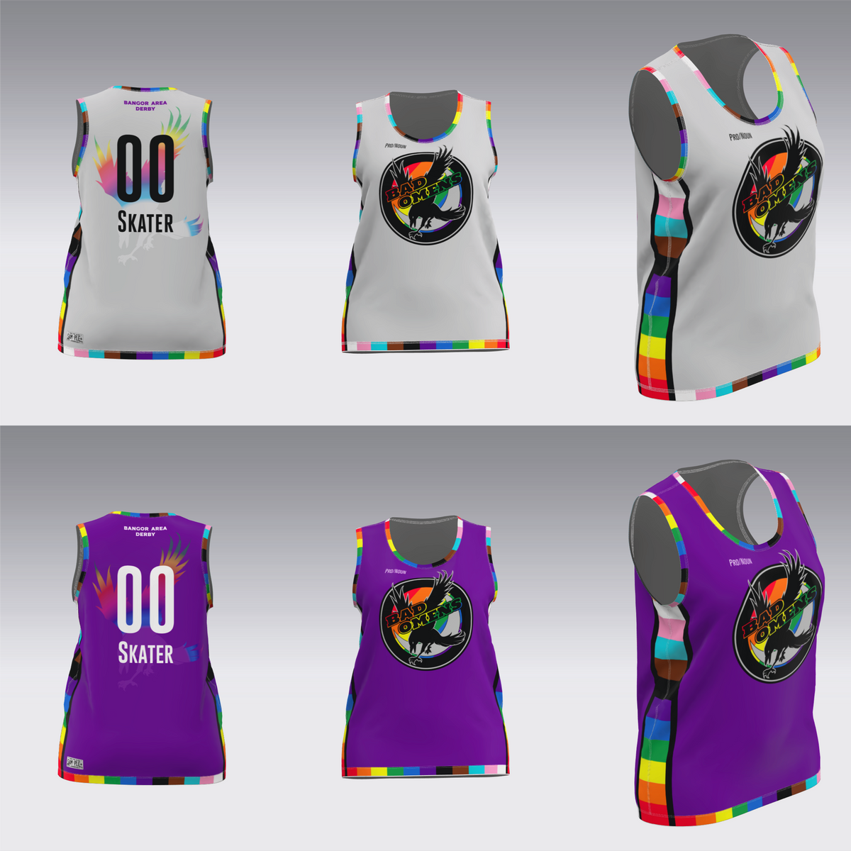 BANGOR AREA DERBY PRIDE JERSEY