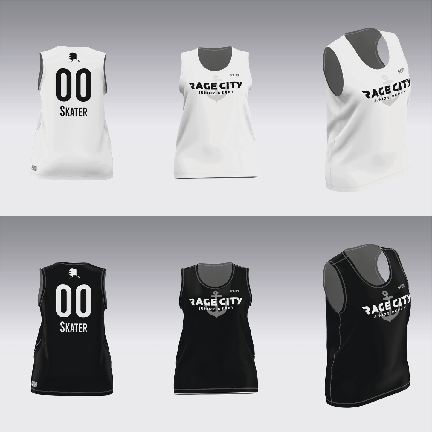 RAGE CITY JRS SCRIM JERSEYS