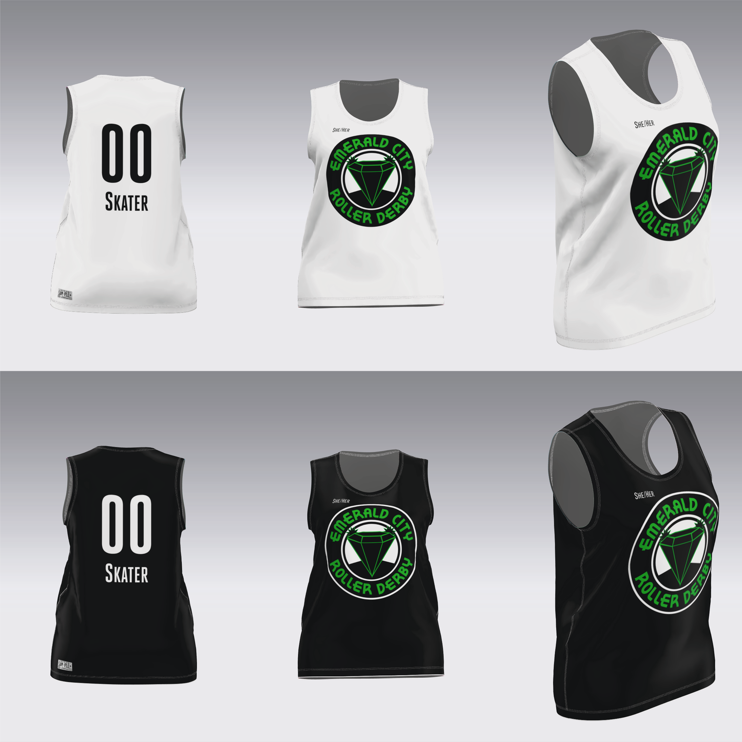 EMERALD CITY SCRIMMAGE JERSEYS